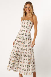 Petal and Pup USA DRESSES Botanique Midi Dress - Floral