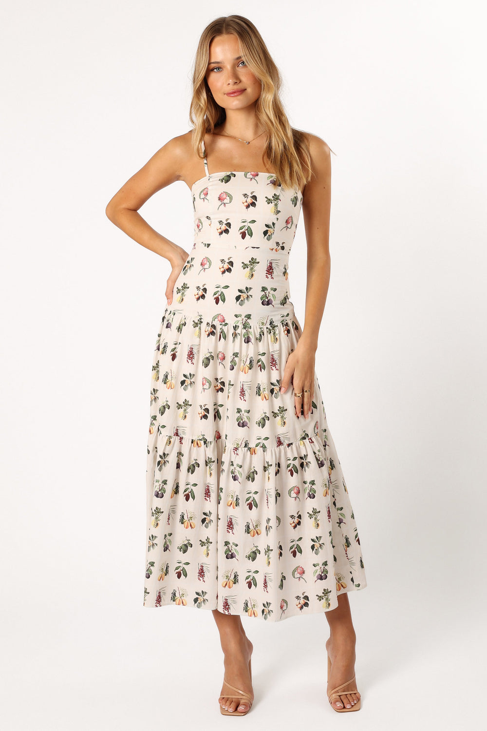 Petal and Pup USA DRESSES Botanique Midi Dress - Floral