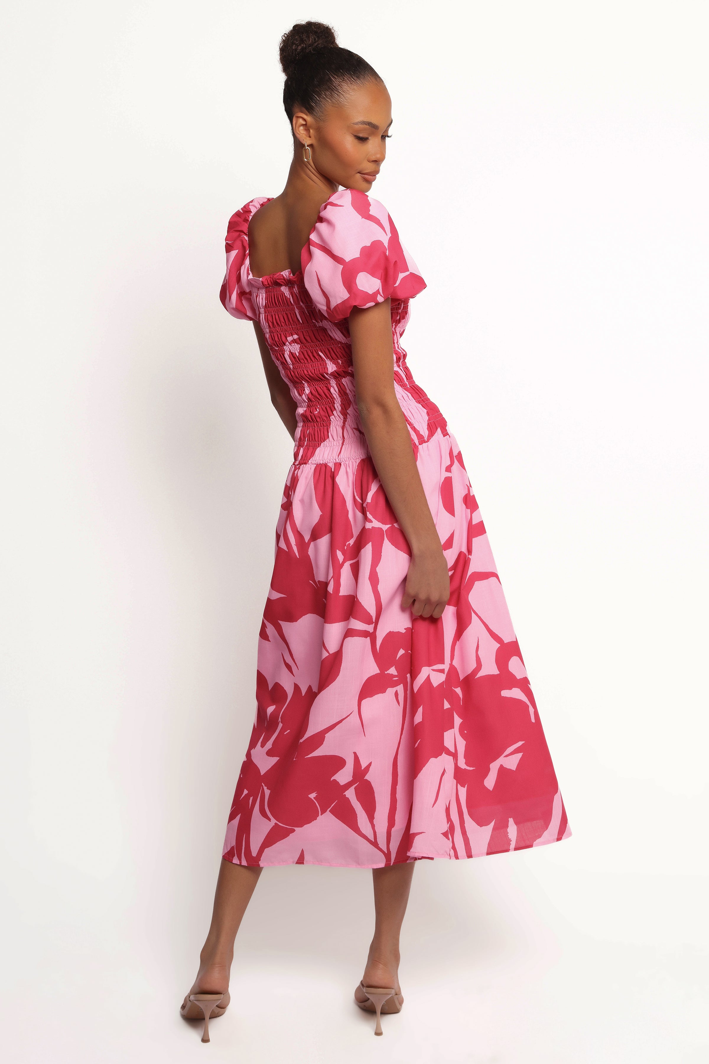 Petal and Pup USA DRESSES Bradley Maxi Dress - Pink Floral (Hold for Amazon)