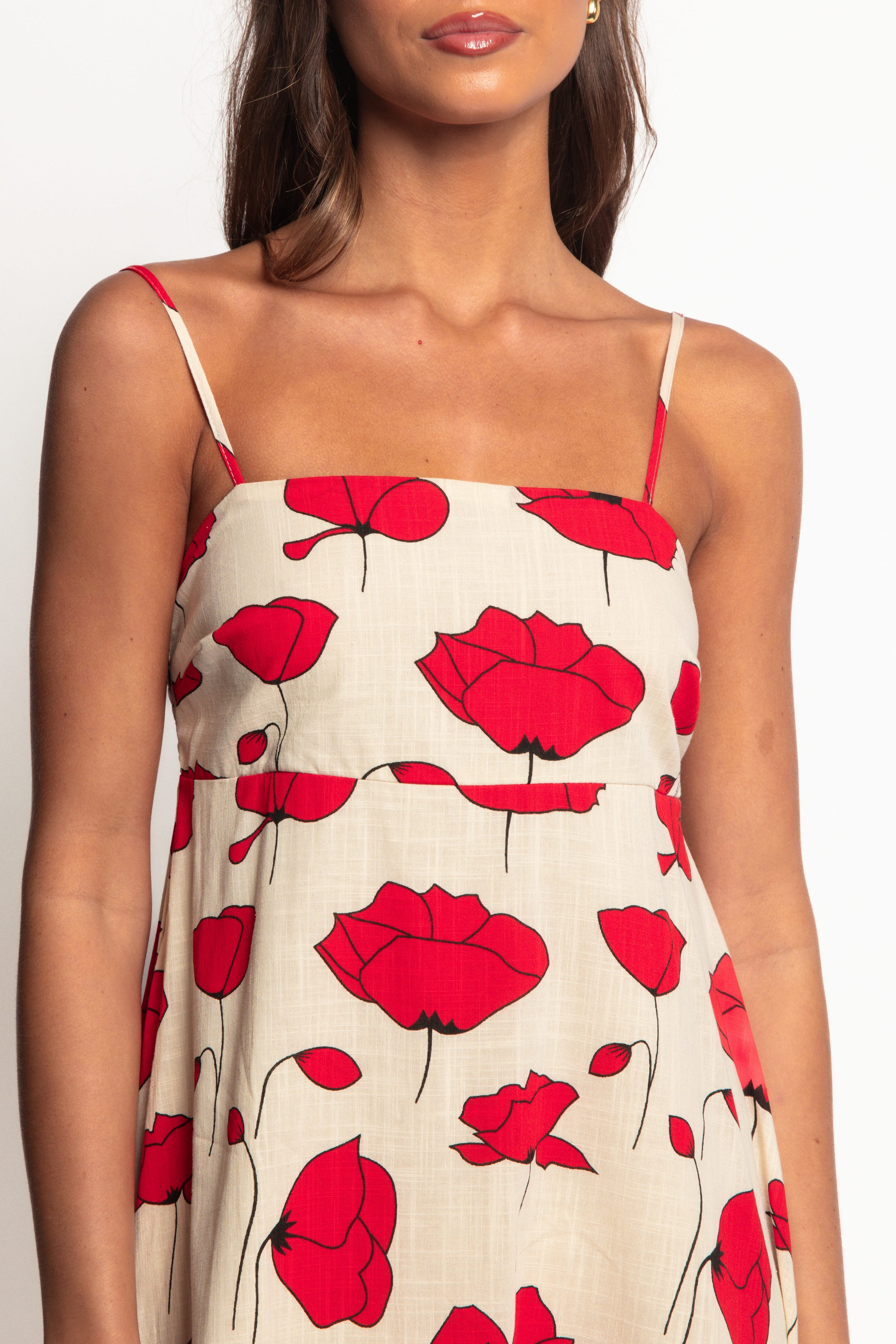 Petal and Pup USA DRESSES Brea Maxi Dress - Poppy (Hold for Amazon)