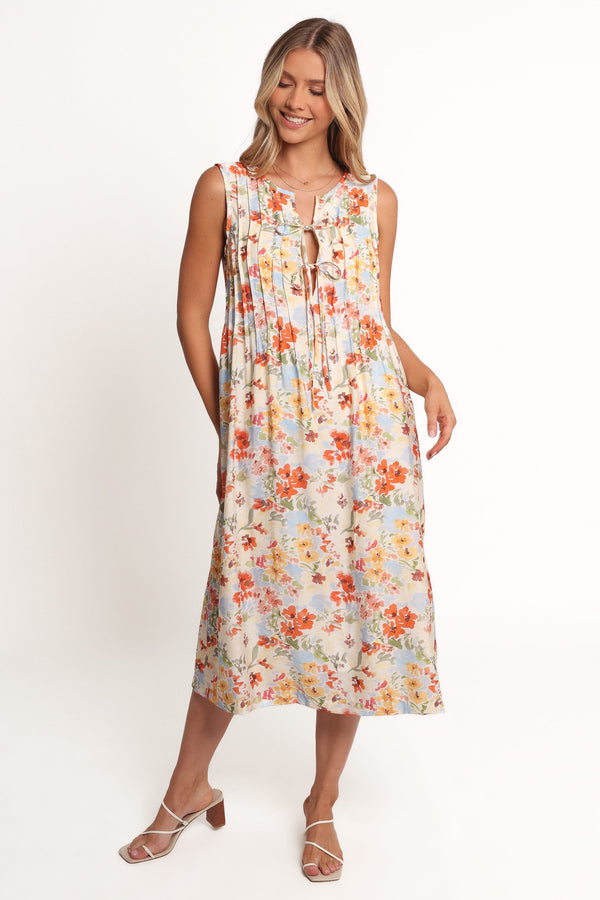 Petal and Pup USA DRESSES Breeze Midi Dress - Floral (Hold for Rack)
