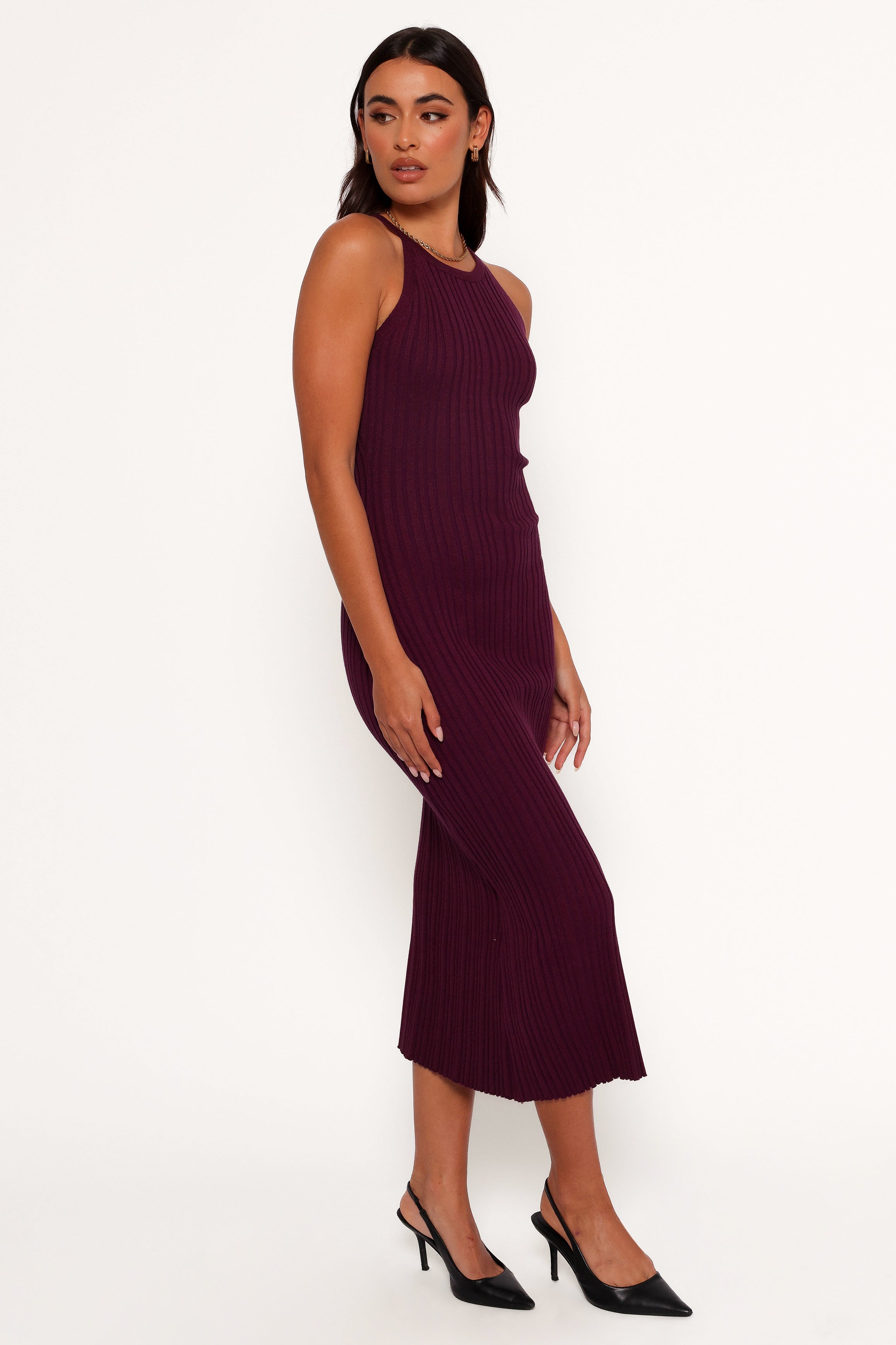 Petal and Pup USA DRESSES Brighton Maxi Dress - Plum