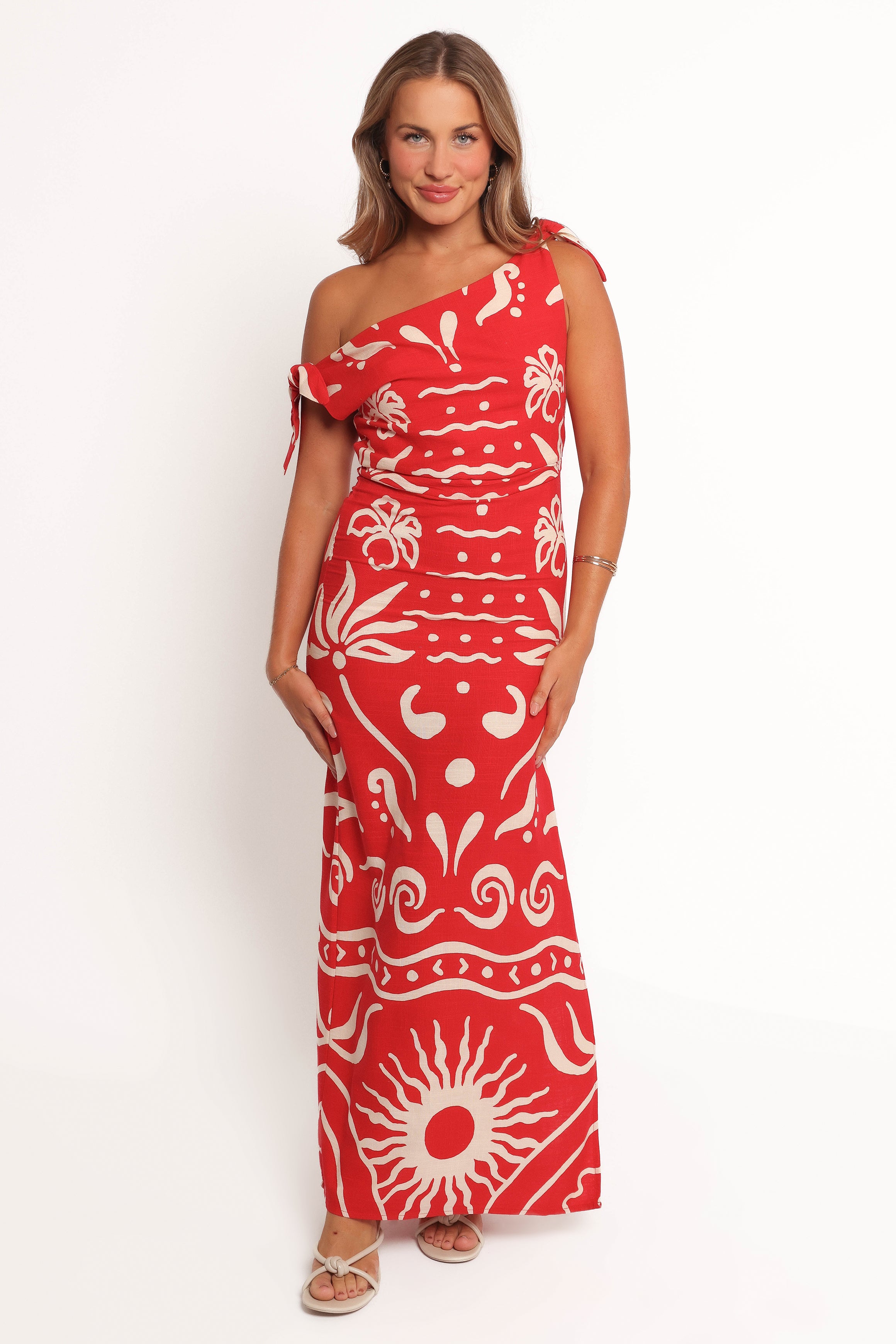 Petal and Pup USA DRESSES Brigid Midi Dress - Sunburst