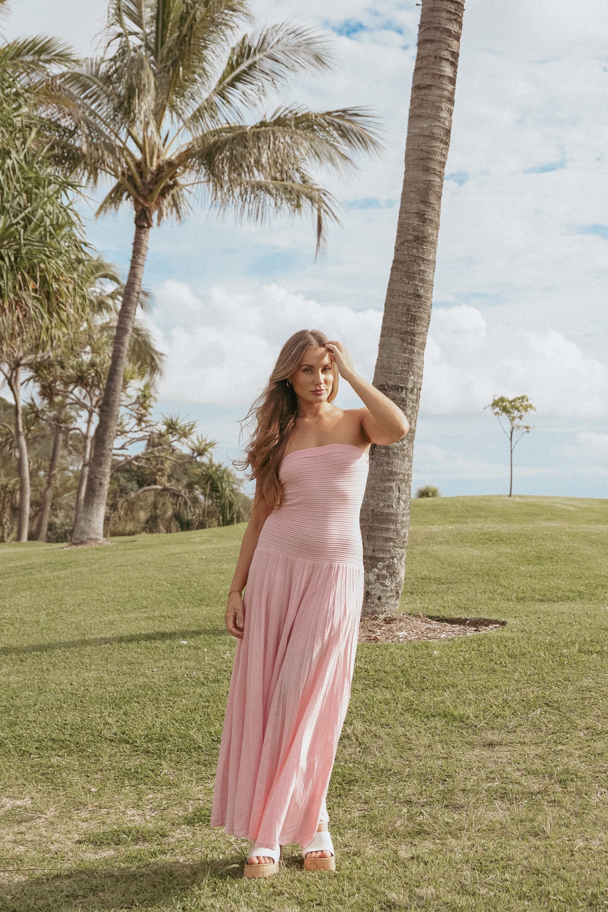 Petal and Pup Women's Cadenza Strapless Maxi Dress