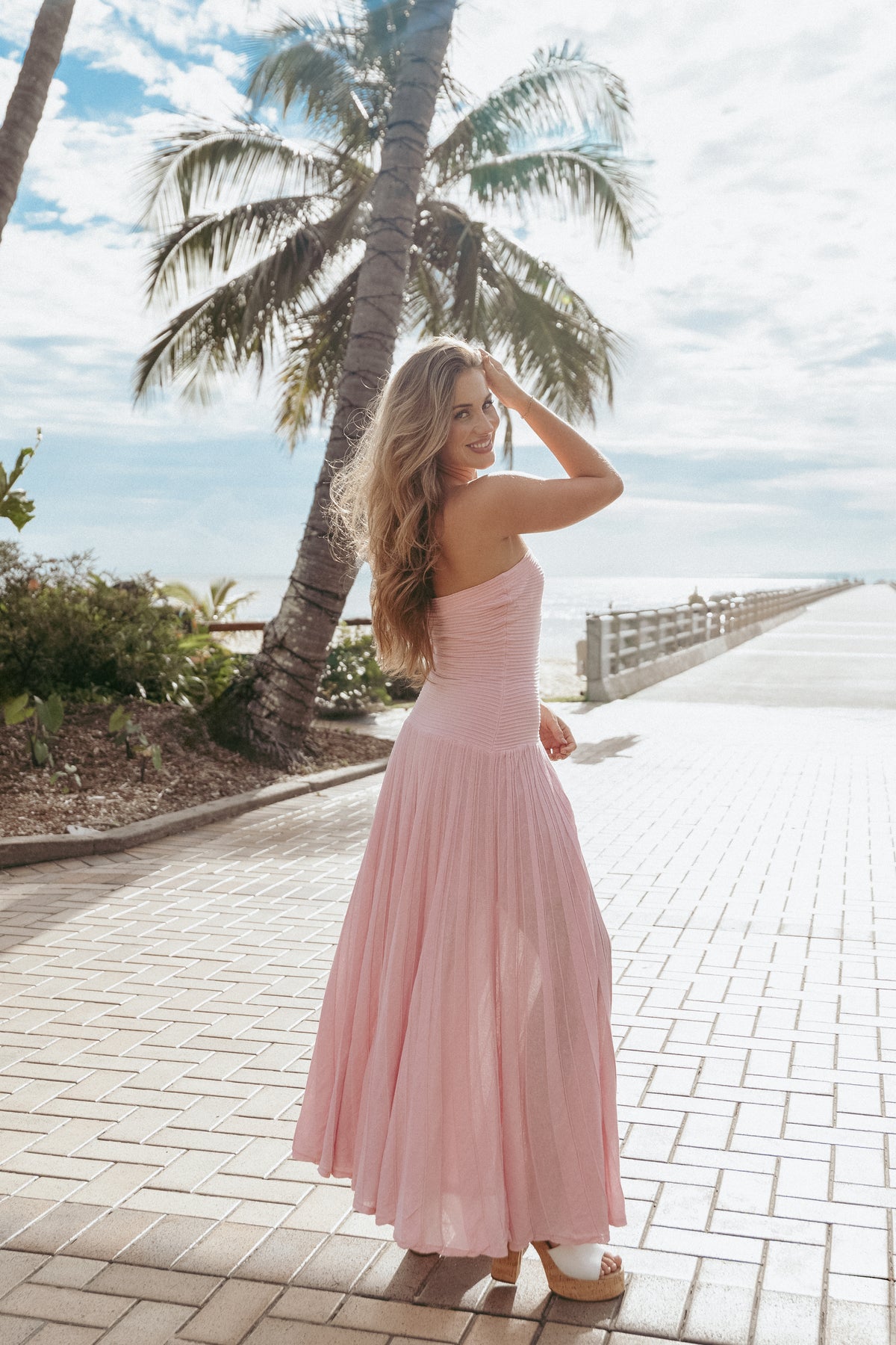 Petal and Pup Women's Cadenza Strapless Maxi Dress
