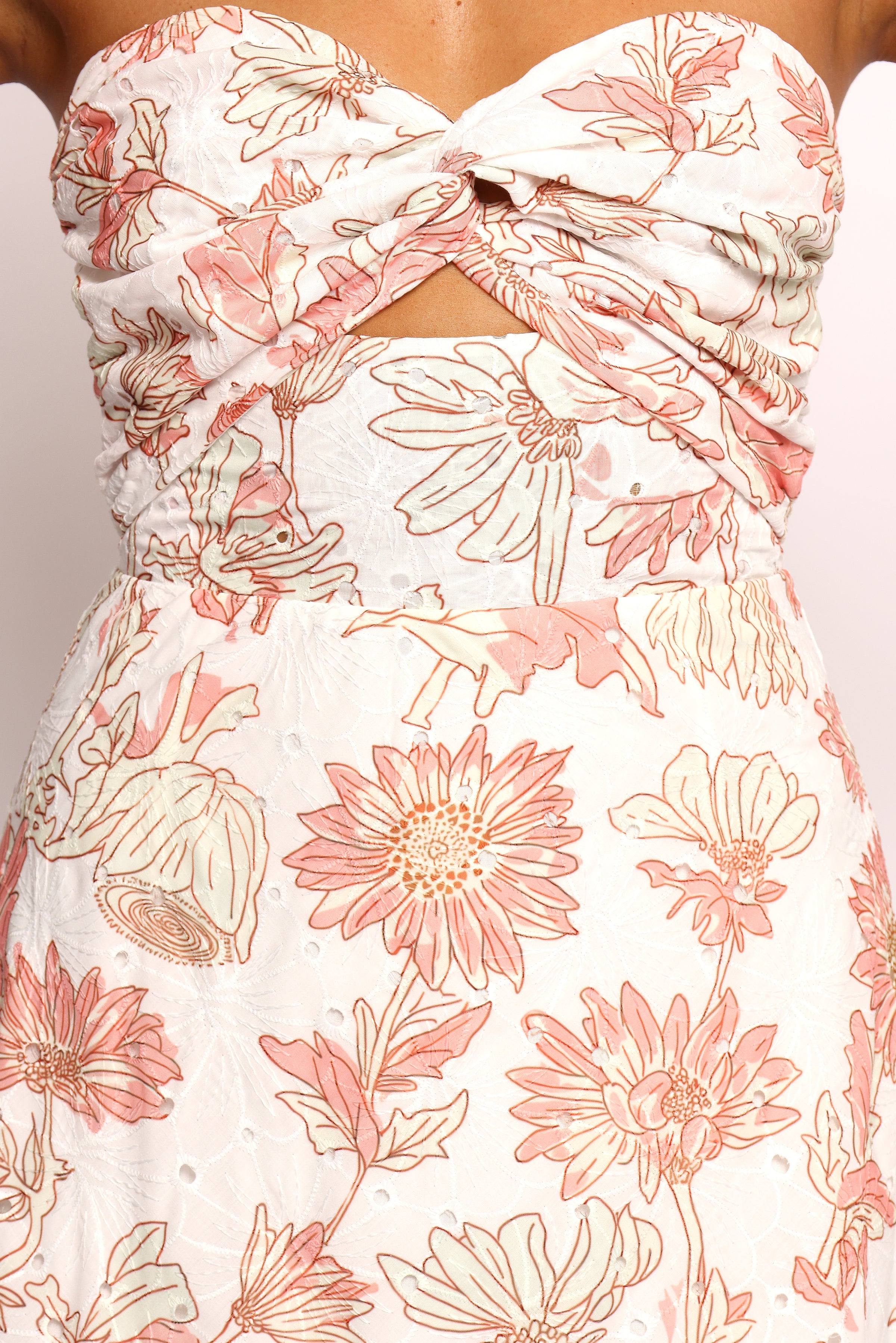 Petal and Pup USA DRESSES Calantha Maxi Dress - Pink Floral
