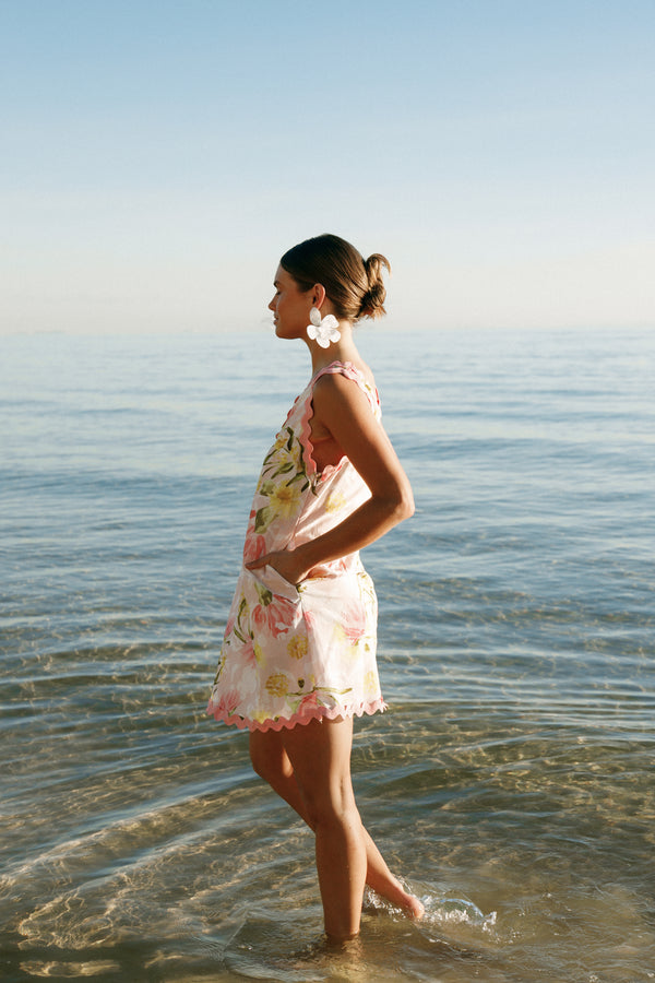 Petal and Pup USA DRESSES Calliope Mini Dress - Acacia Blossom