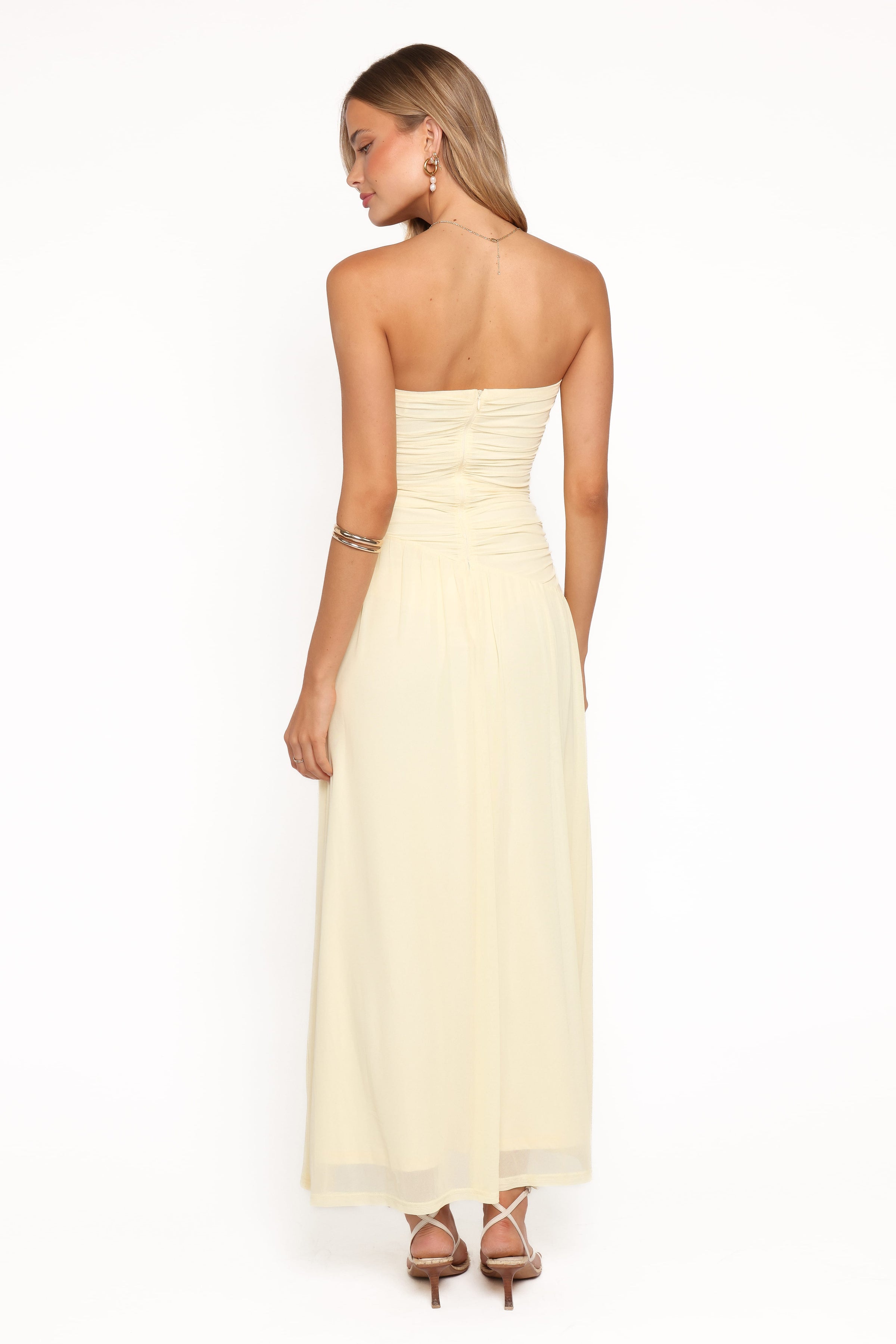 Petal and Pup USA DRESSES Calypso Maxi Dress - Butter Yellow