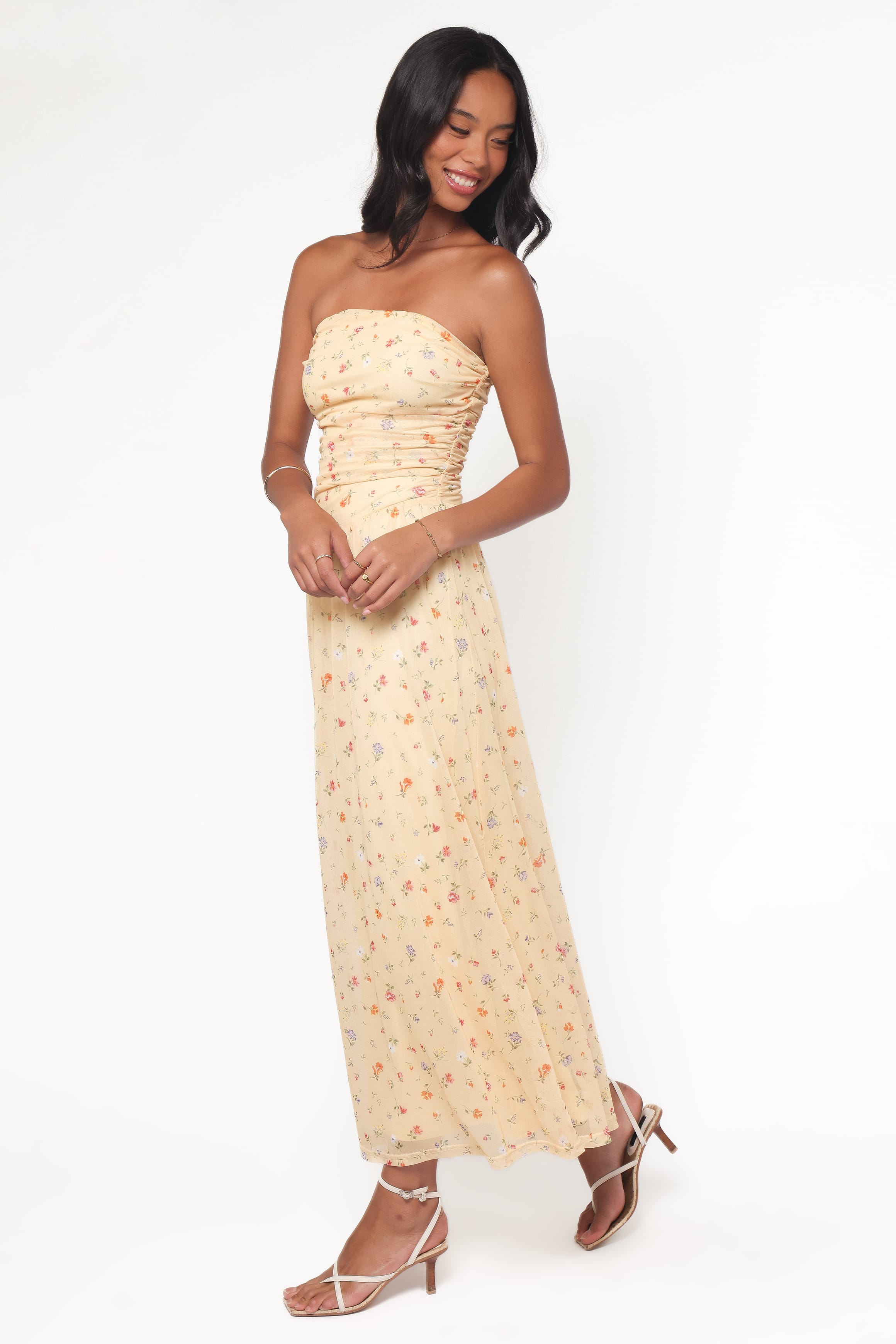 Petal and Pup USA DRESSES Calypso Maxi Dress - Yellow Meadow