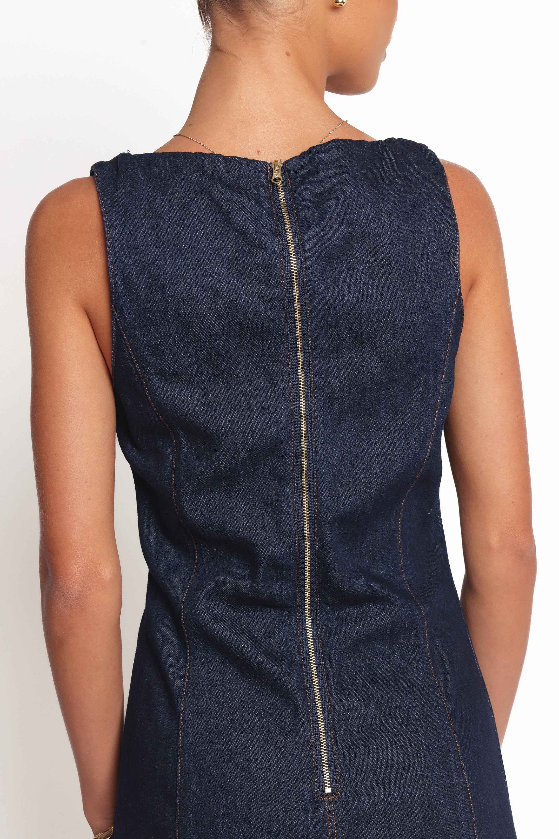 Petal and Pup USA DRESSES Calyx Mini Dress - Dark Denim (Hold for Rack)
