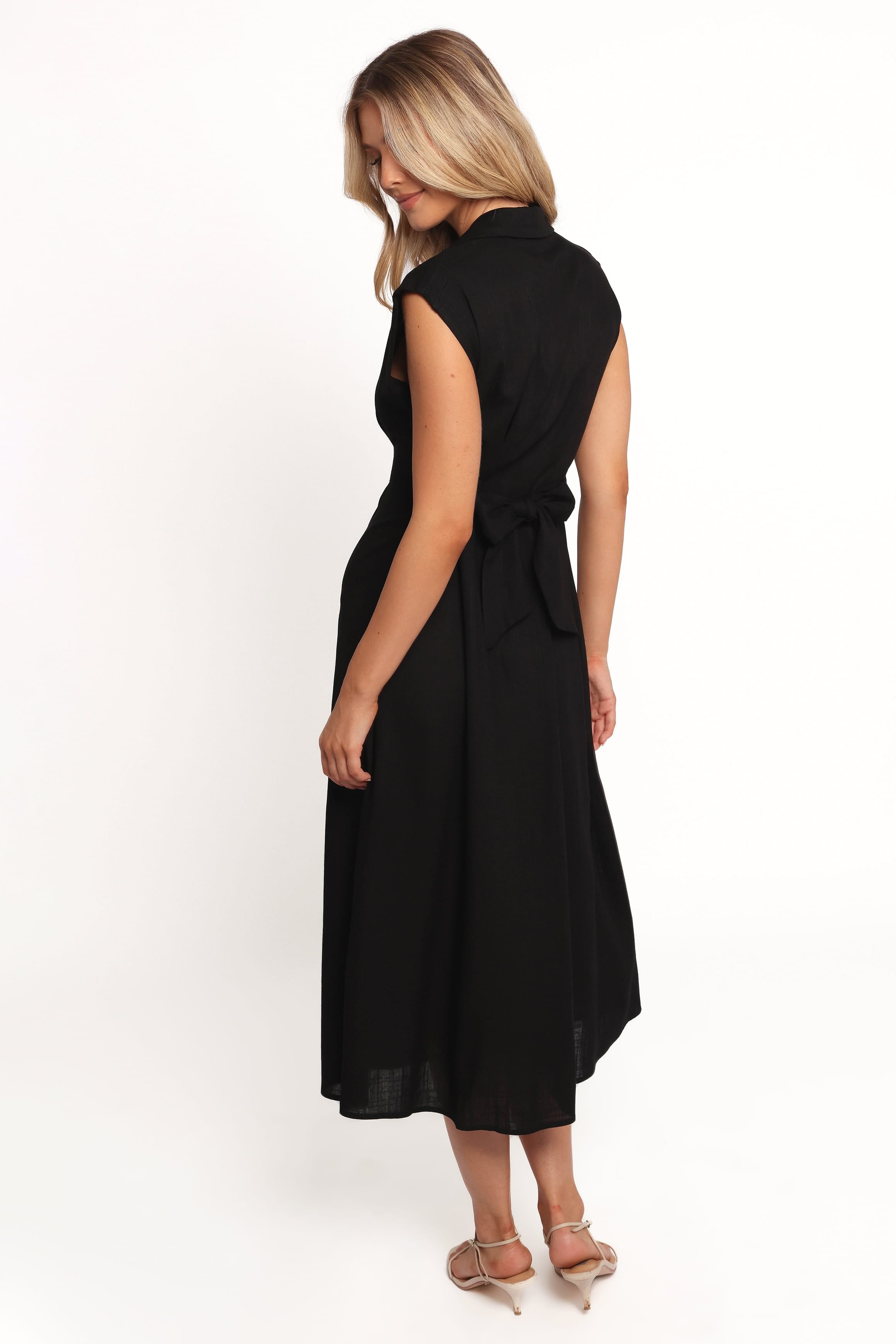 Petal and Pup Women's Cami Midi Dress - Black M Petal and Pup Women's Cami Midi Dress - Black M