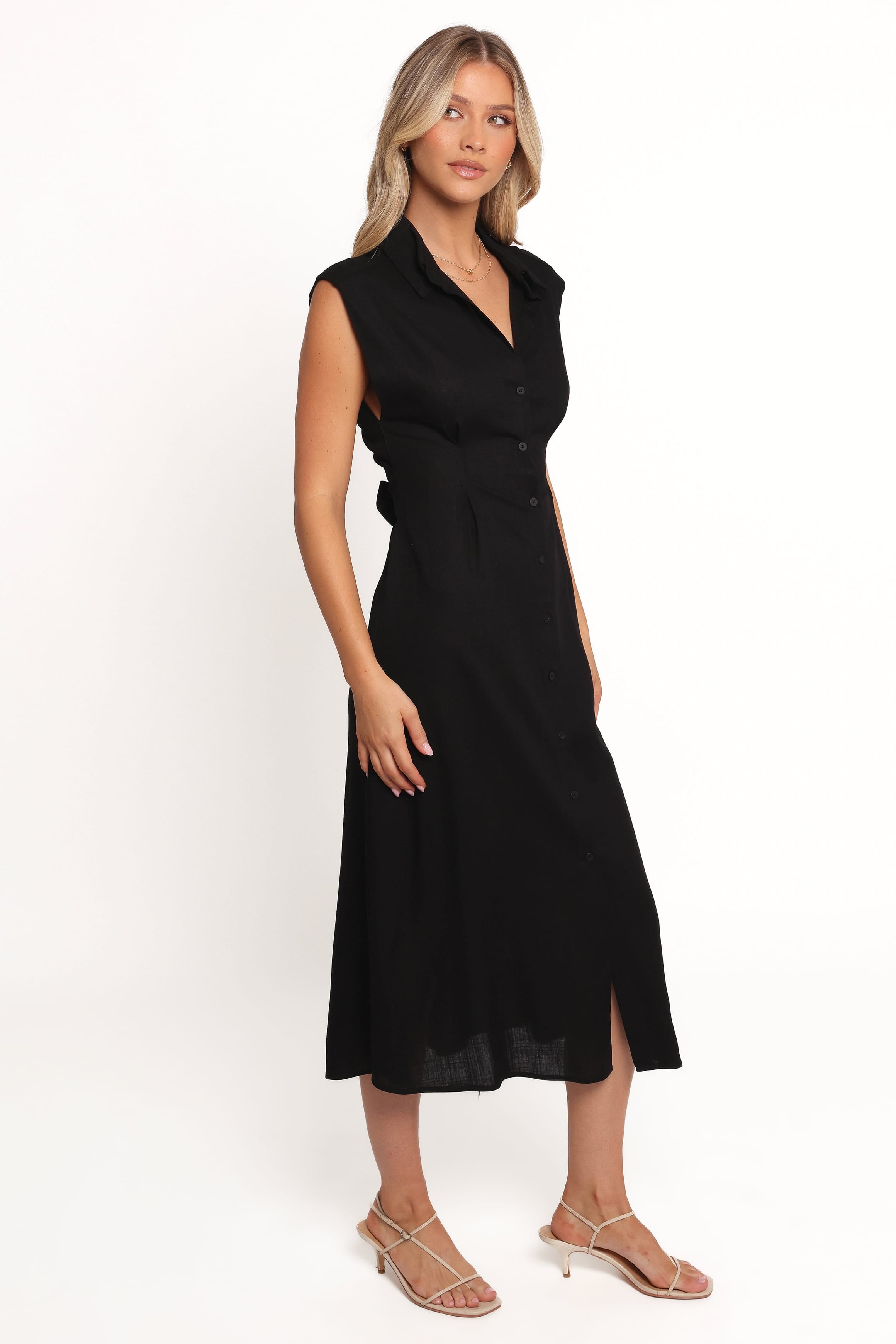 Cami Midi Dress - Black | Petal & Pup USA Cami Midi Dress - Black | Petal & Pup USA