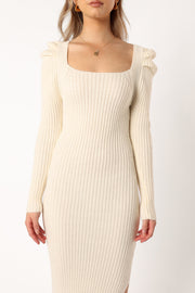 Ivory Sweater Dresses