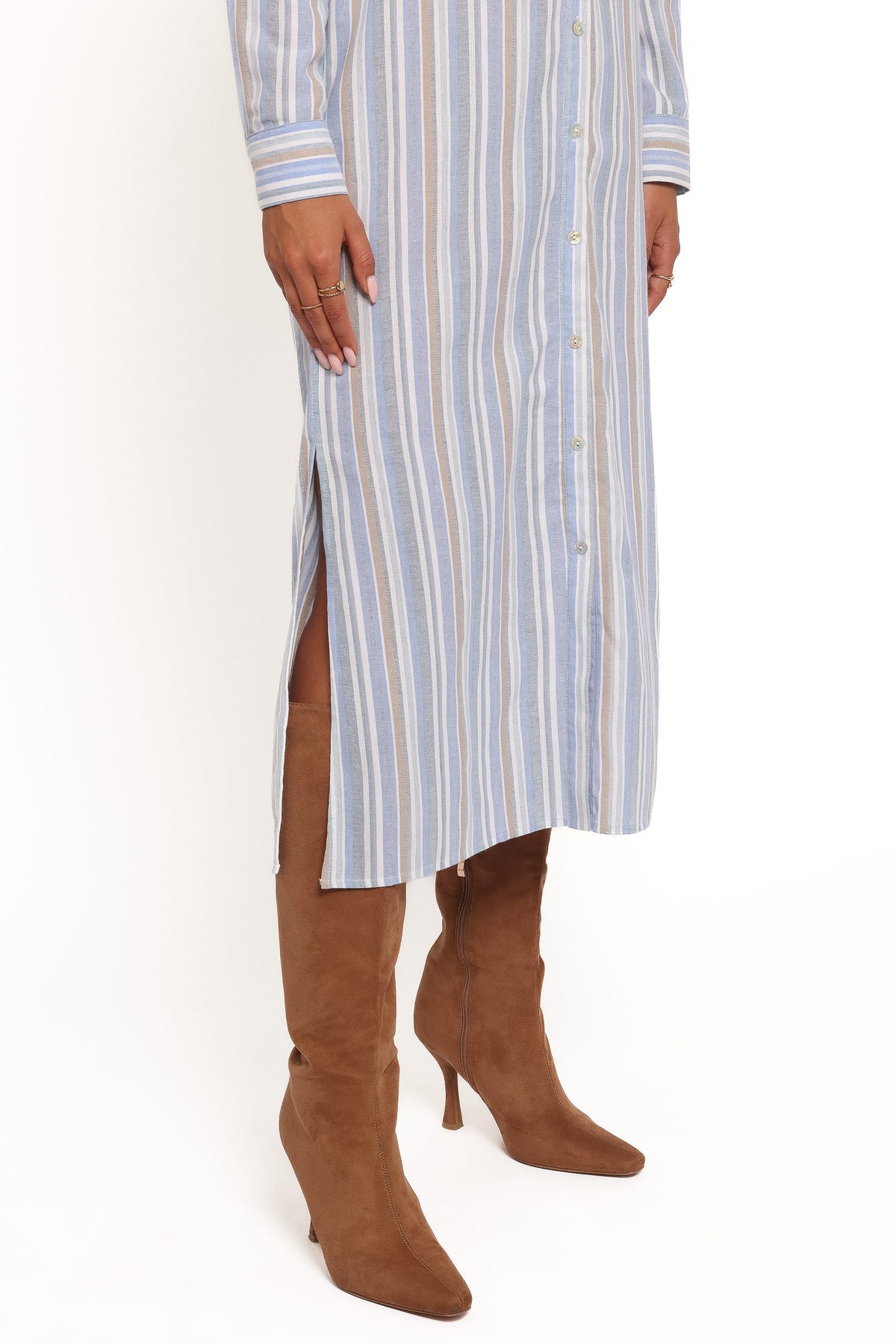 button down striped maxi dress Caracilia Women Long Sleeve Maxi Dress 2026 Spring Casual Button Down Striped Plaid Tie Waist Shirt Dresses Vacation Outfits Black Plaid Small at Amazon Women's Clothing store