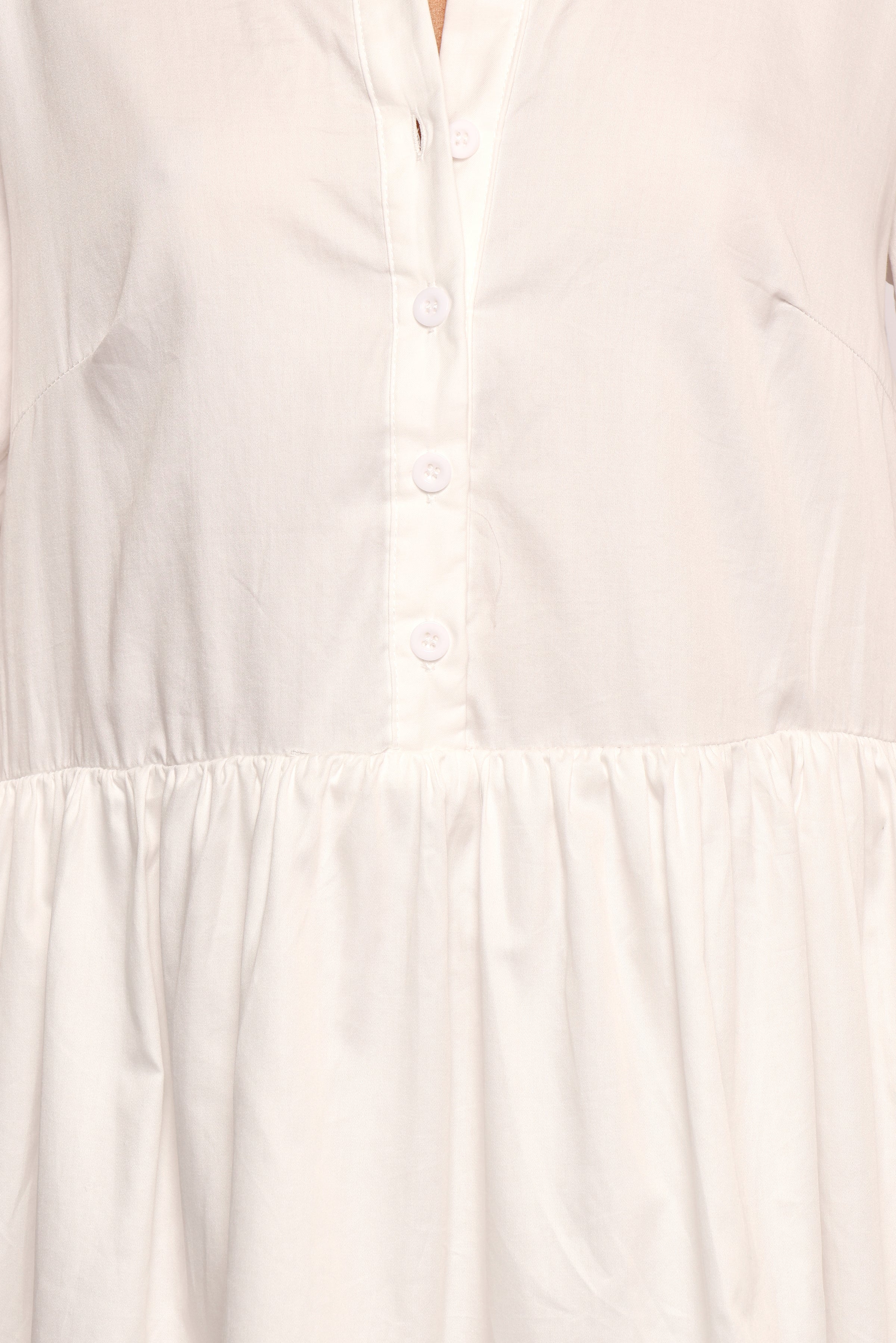Petal and Pup Women's Carlotta Long Sleeve Mini Dress - White