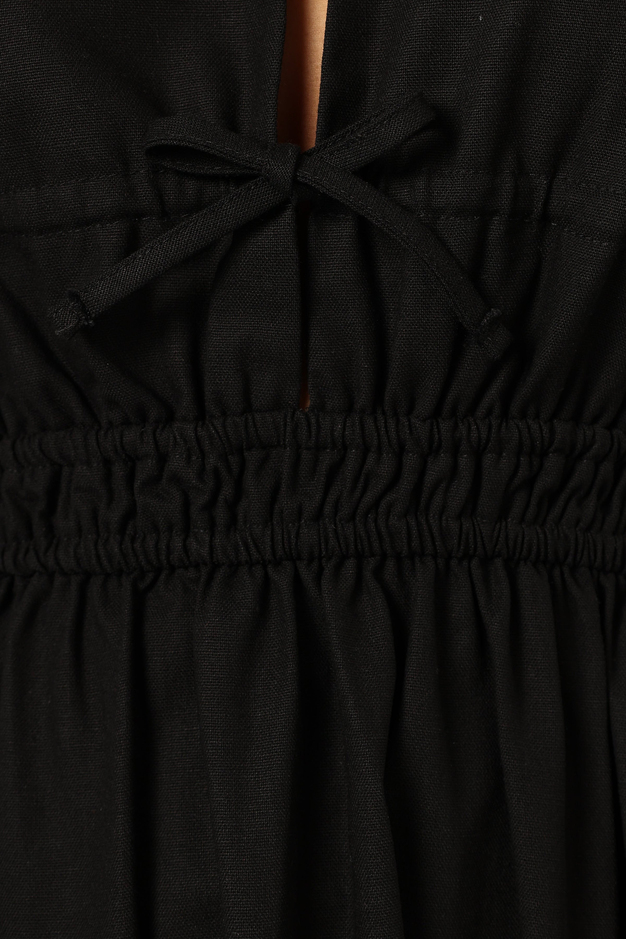 Petal and Pup USA DRESSES Cece Long Sleeve Maxi Dress - Black