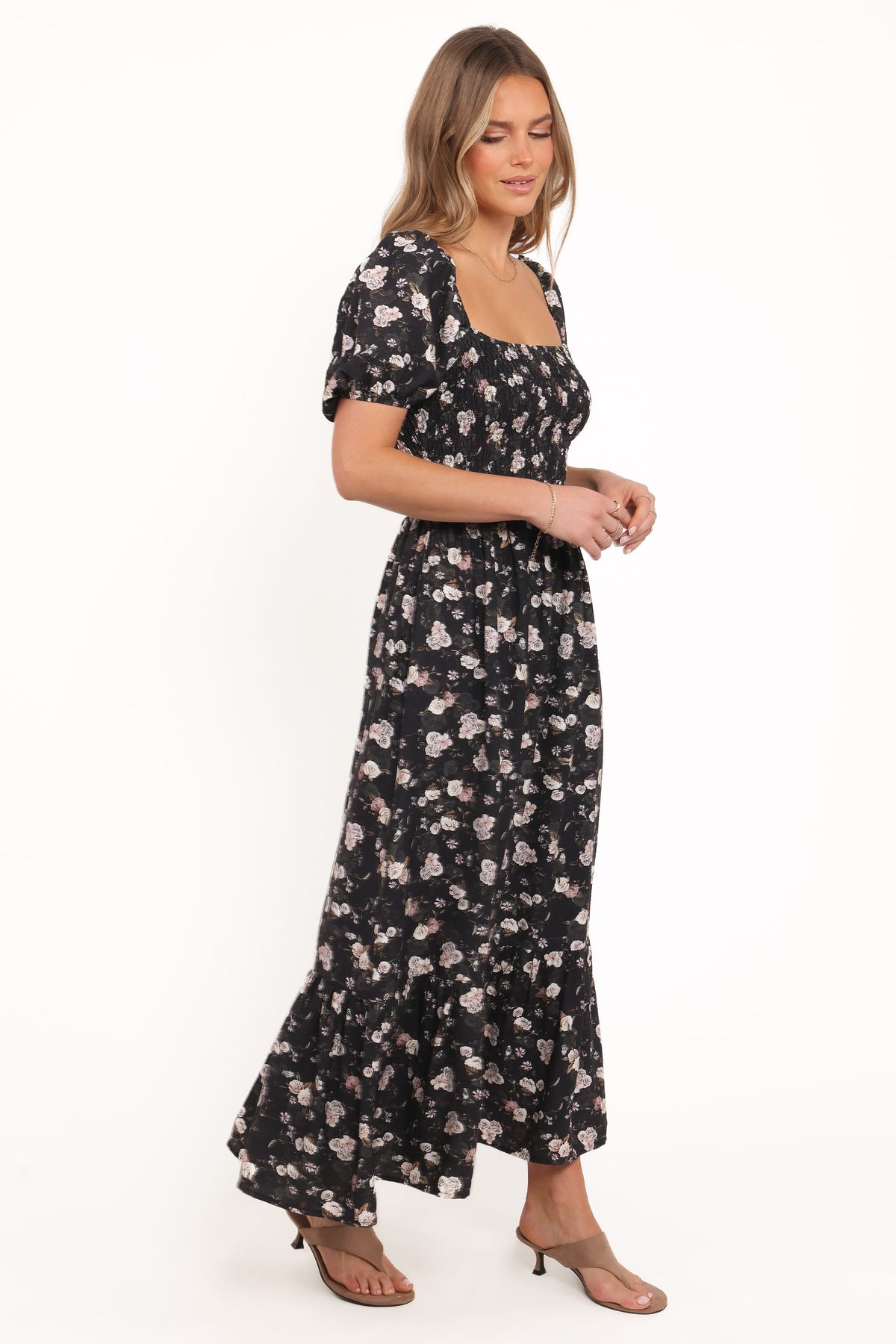 Cecelia Puff Sleeve Maxi Dress Cecelia Puff Sleeve Maxi Dress
