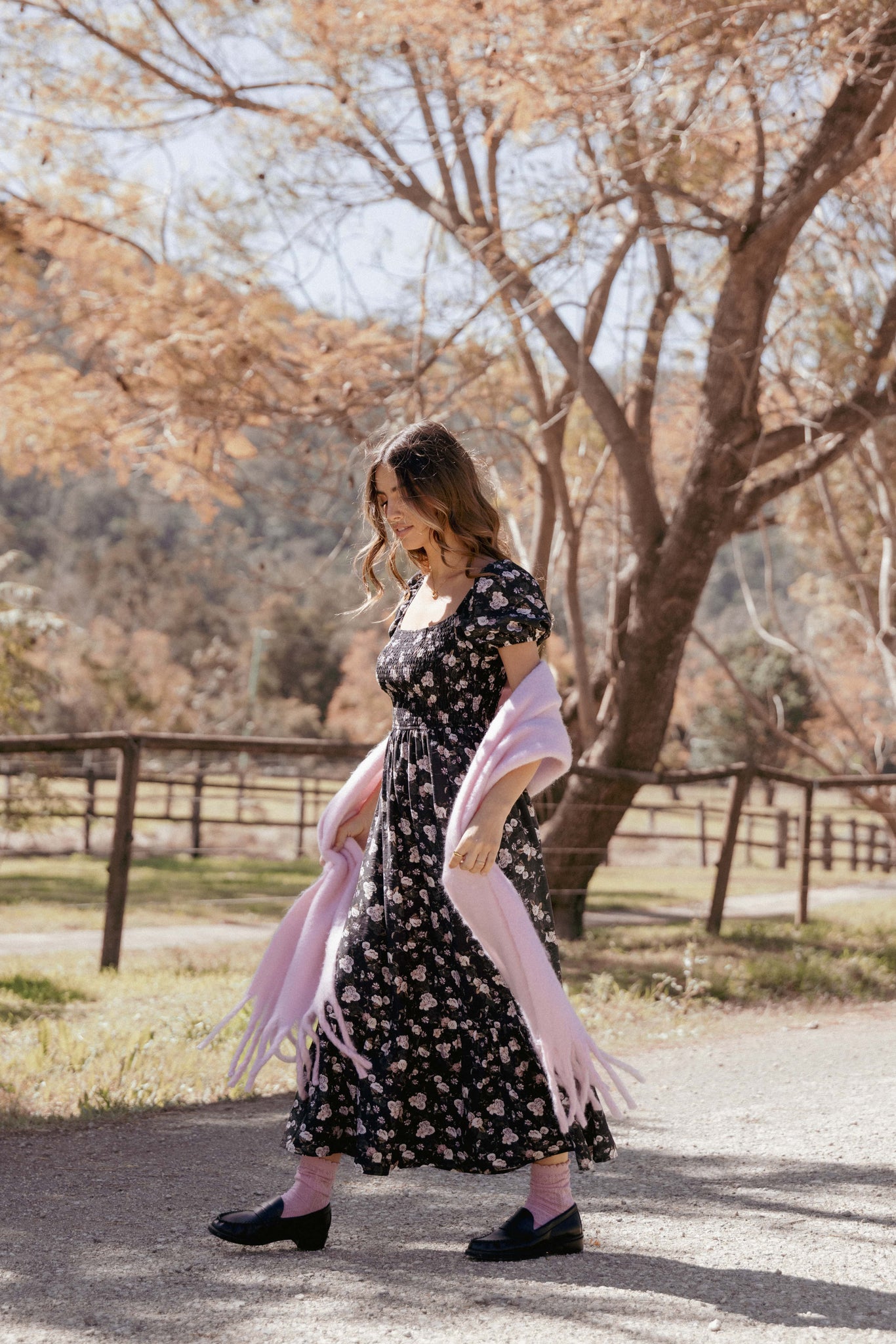 Cecelia Puff Sleeve Maxi Dress