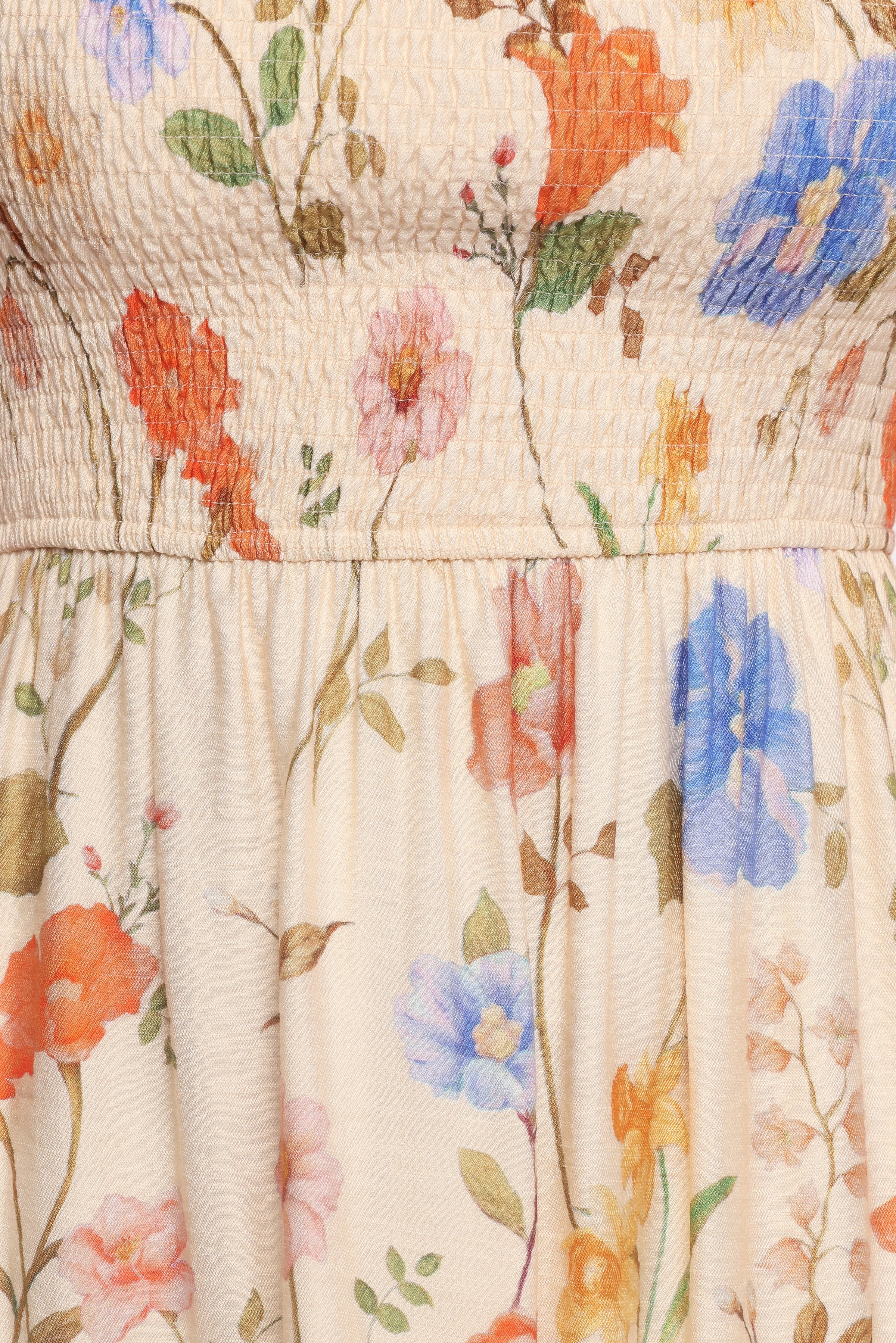 Petal and Pup USA DRESSES Cecelia Puff Sleeve Maxi Dress - Floral