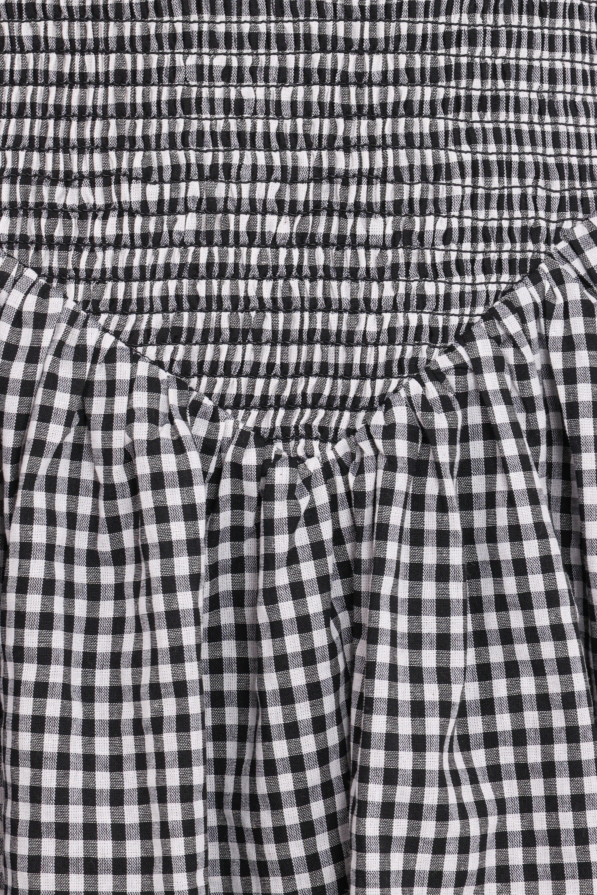 Celine Mini Dress - Black Gingham | Petal & Pup USA Celine Mini Dress - Black Gingham | Petal & Pup USA