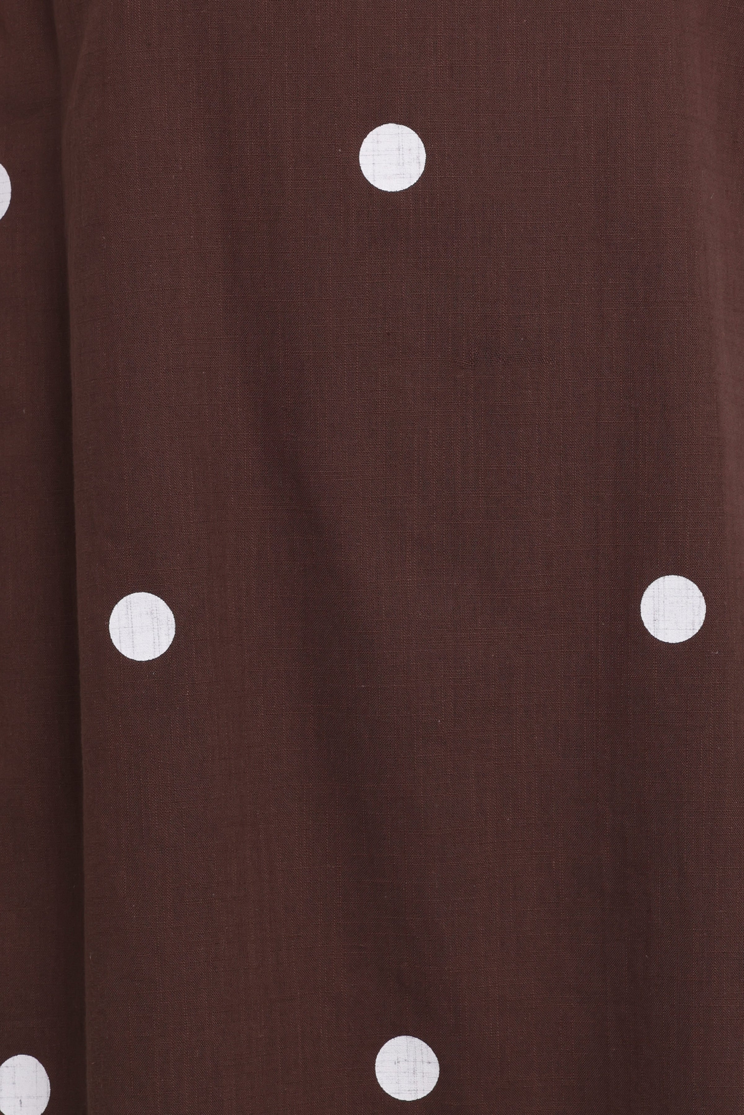 Petal and Pup USA DRESSES Chantelle Mini Dress - Chocolate Polka Dot