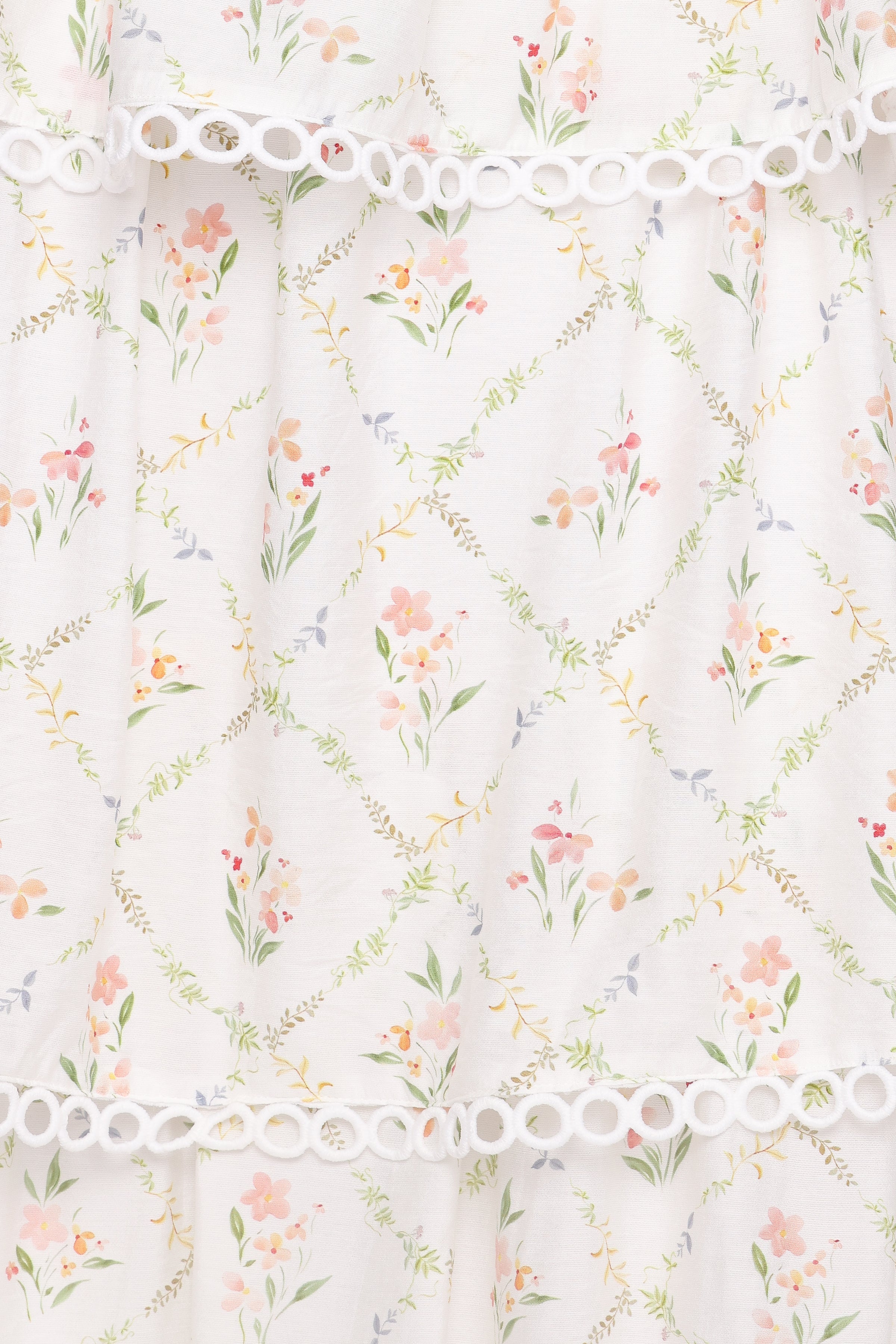 Petal and Pup USA DRESSES Chapel Maxi Dress - White Vintage Floral