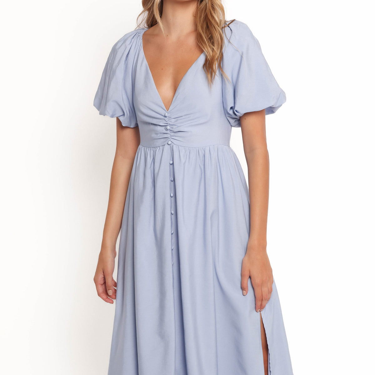 Charley Midi Dress - Blue | Petal & Pup USA