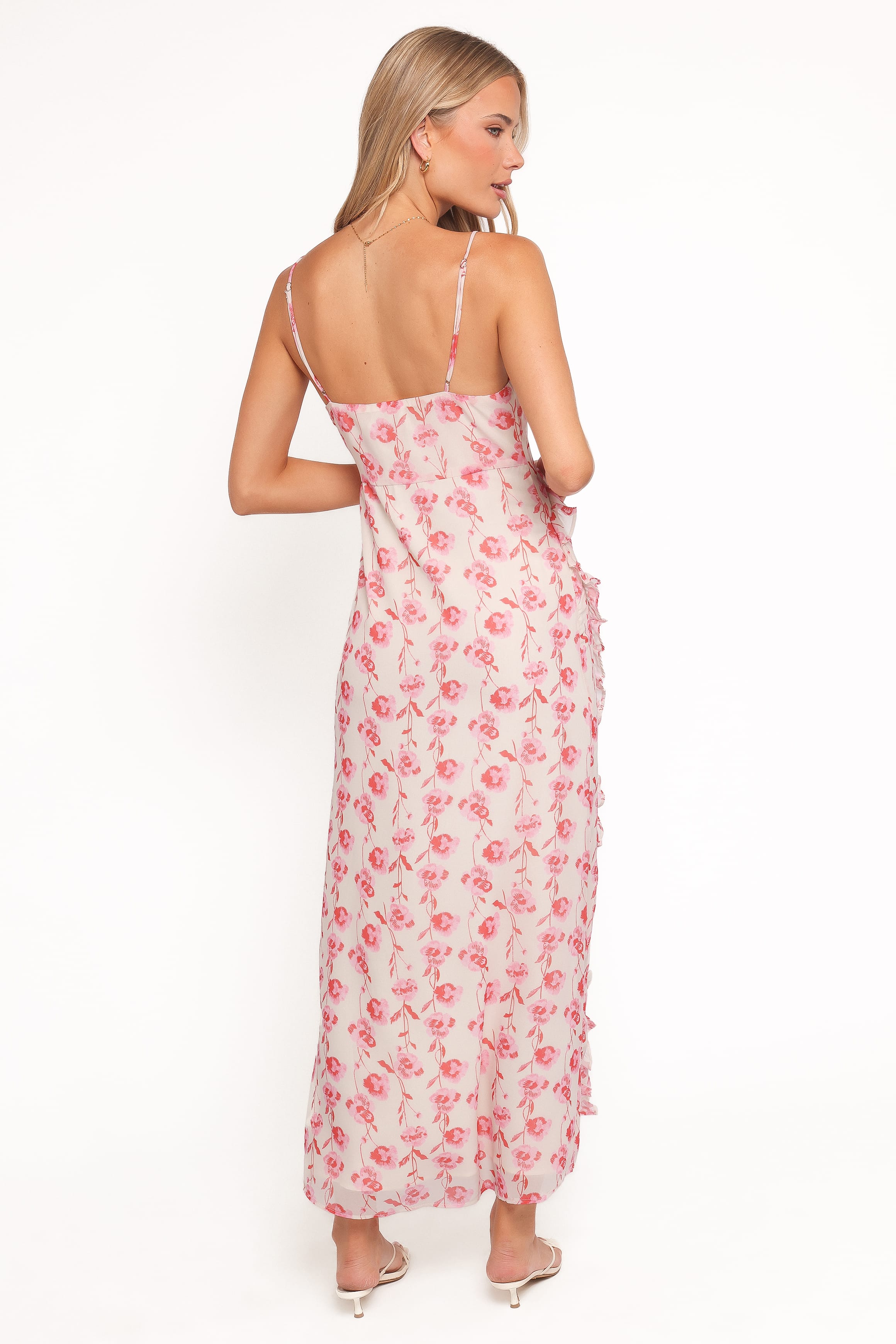 Petal and Pup USA DRESSES Charli Maxi Dress - Pink Floral