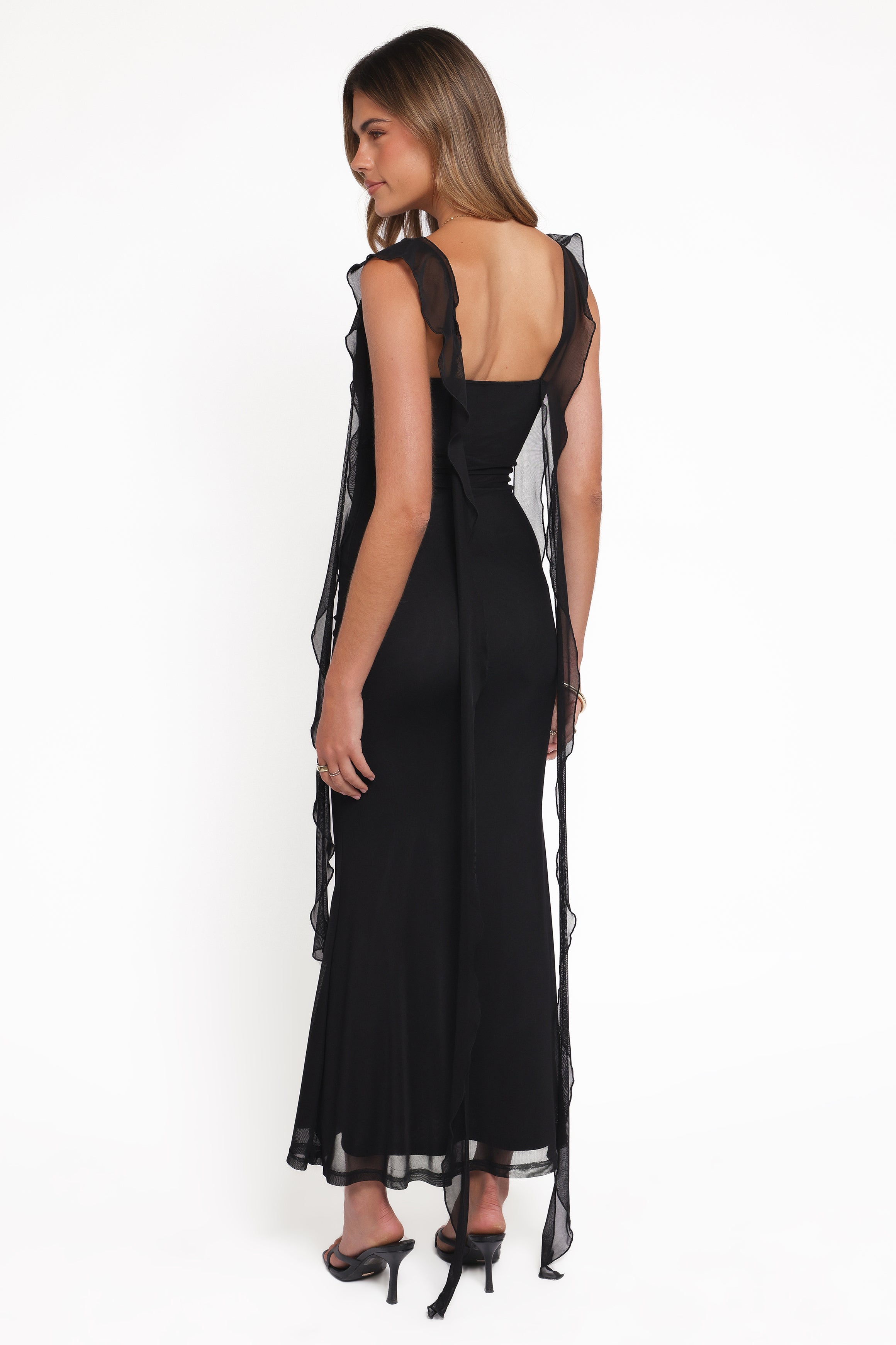 Petal and Pup USA DRESSES Chiara Maxi Dress - Black