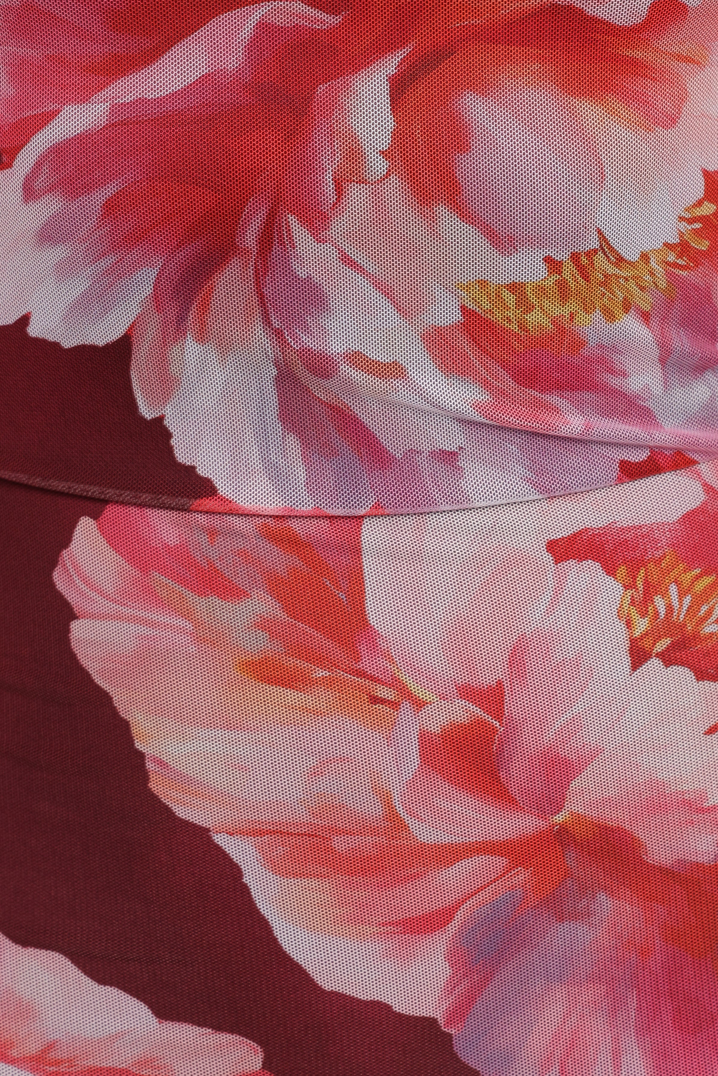 Petal and Pup USA DRESSES Chiara Maxi Dress - Burgundy Peony