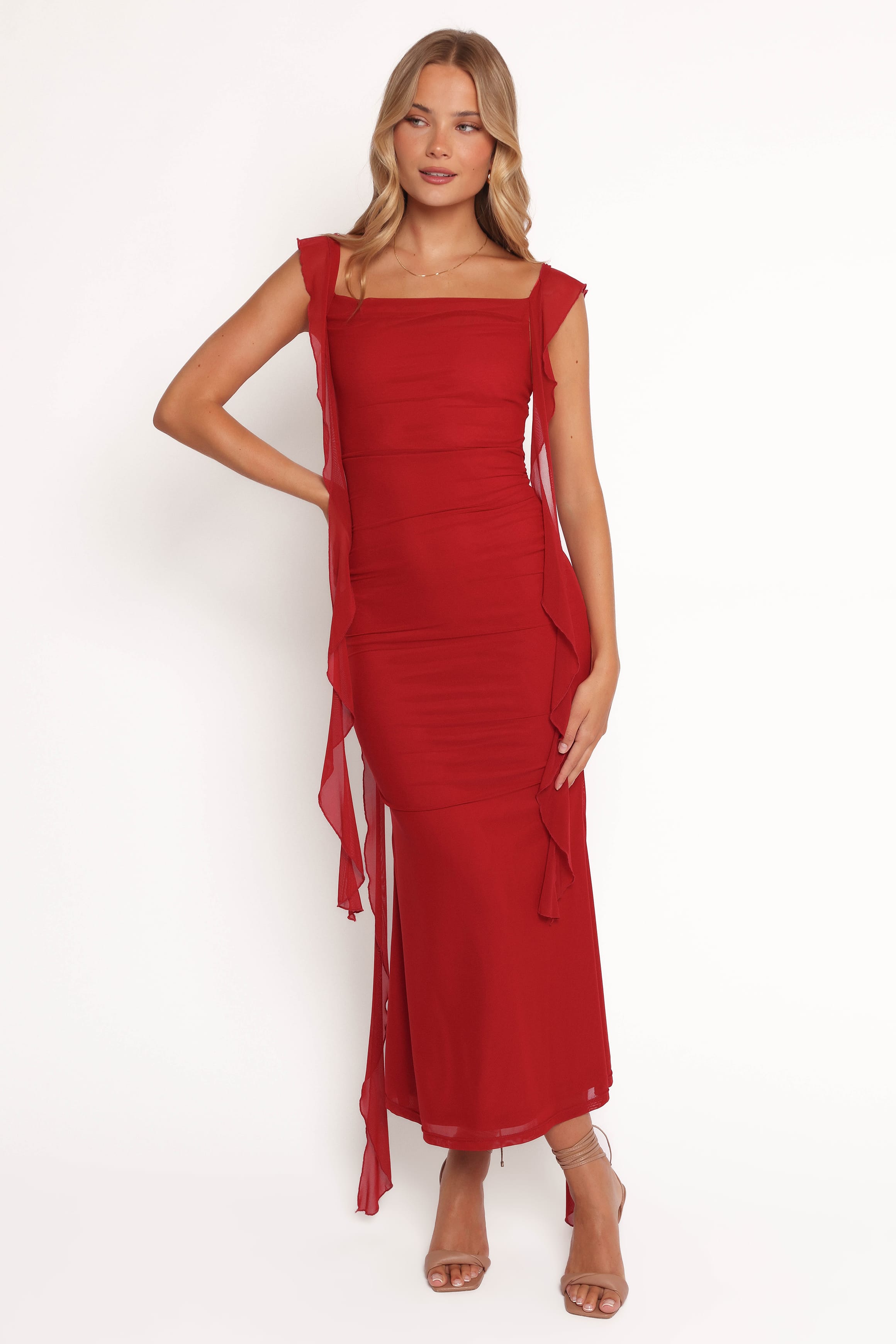 Chiara Maxi Dress - Red | Petal & Pup USA Chiara Maxi Dress - Red | Petal & Pup USA