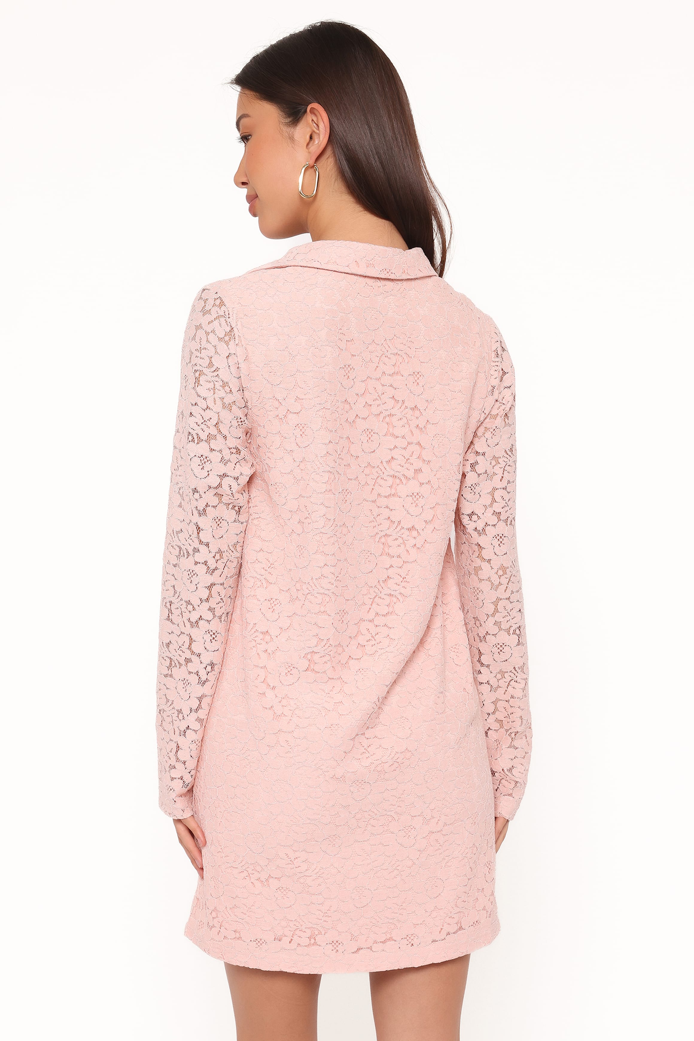 Petal and Pup USA DRESSES Cidel Mini Dress - Pink Lace