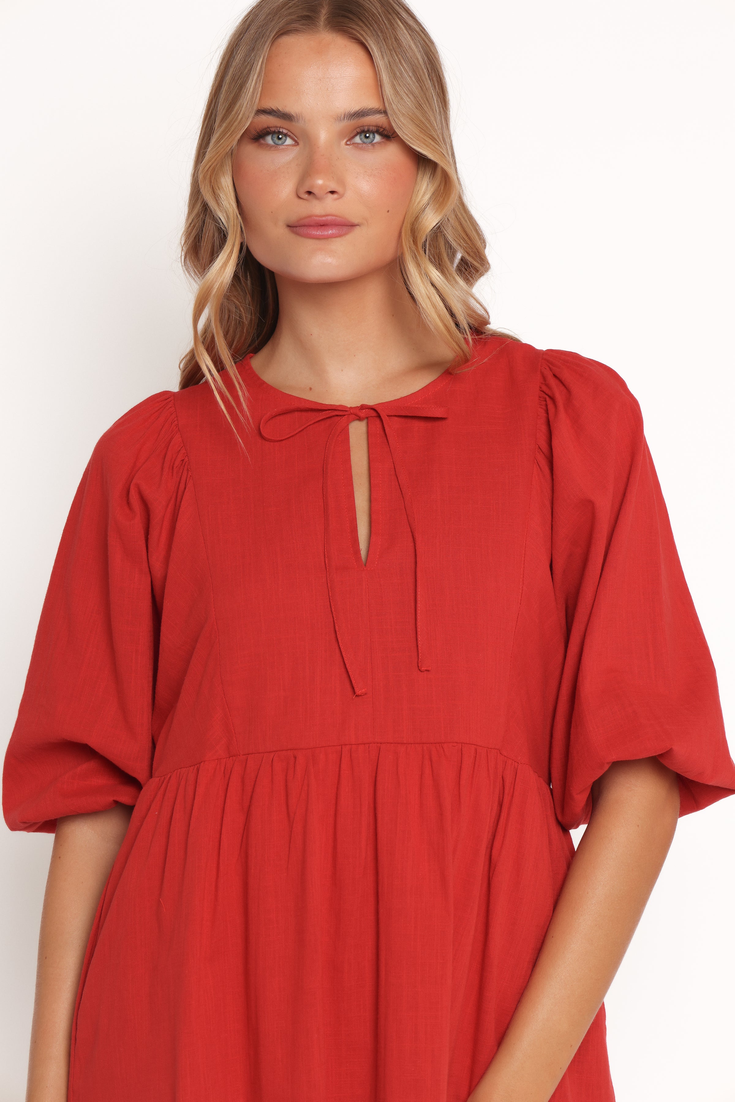 Petal and Pup USA DRESSES Cinzia Mini Dress - Red