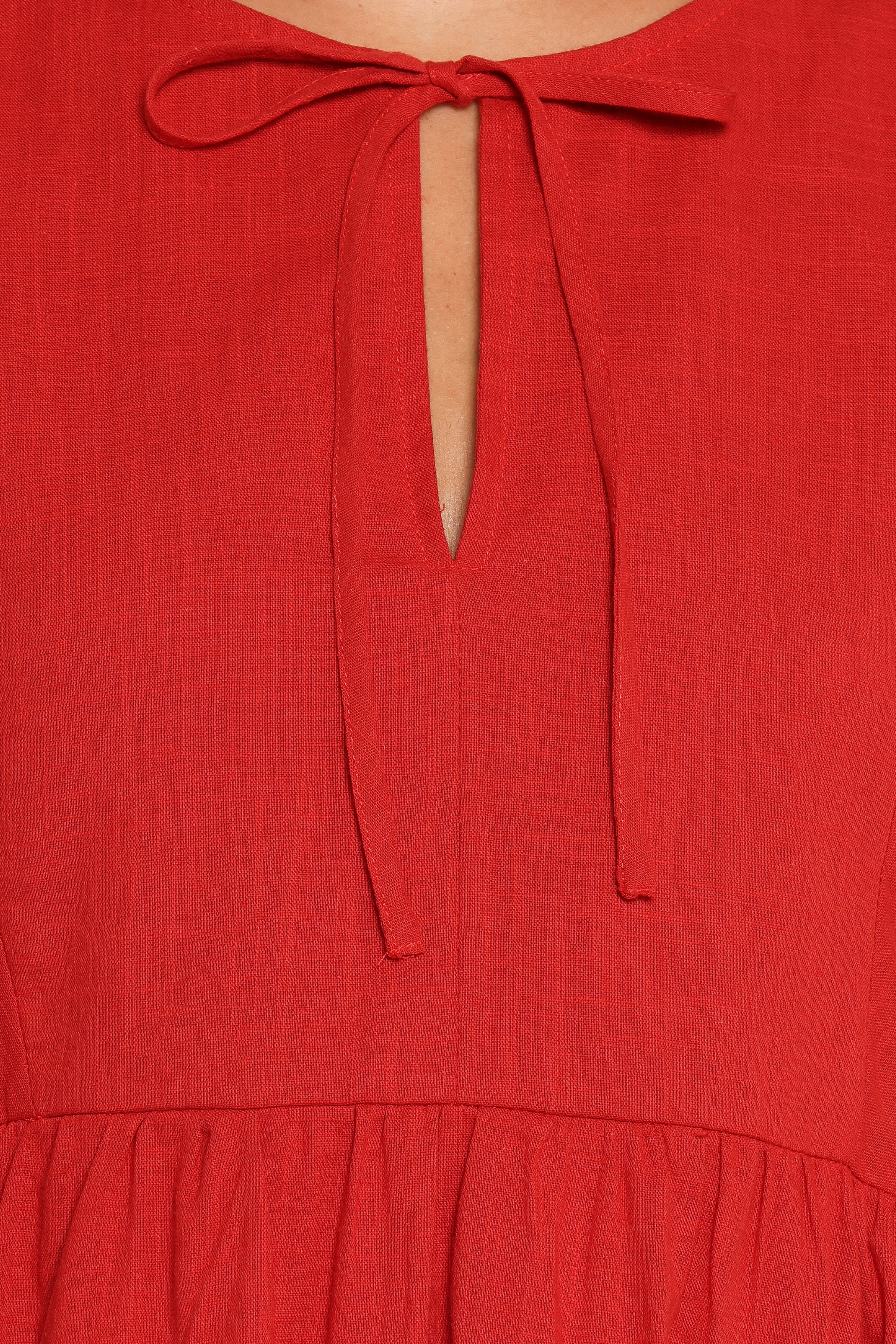 Petal and Pup USA DRESSES Cinzia Mini Dress - Red