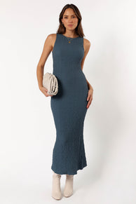 Petal and Pup USA DRESSES Clark Maxi Dress - Charcoal