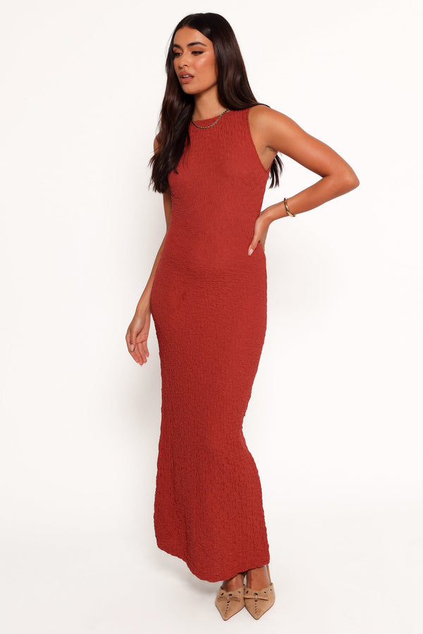 Petal and Pup USA DRESSES Clark Maxi Dress - Wine