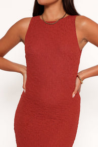 Petal and Pup USA DRESSES Clark Maxi Dress - Wine