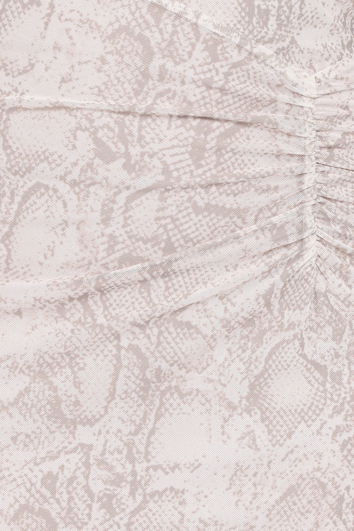 Petal and Pup USA DRESSES Clemens Mesh Maxi Dress - Snake Print