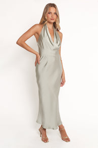 Petal and Pup USA DRESSES Cleo Midi Dress - Sage