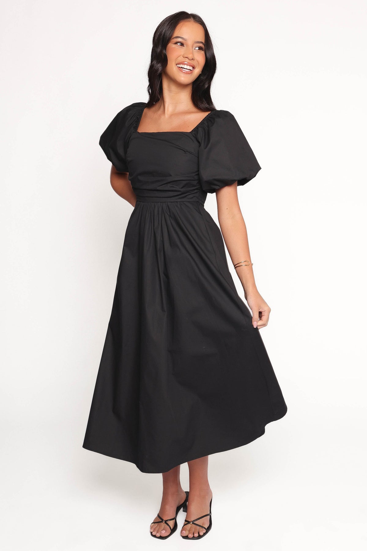Petal and Pup Women's Clo Puff Sleeve Dress