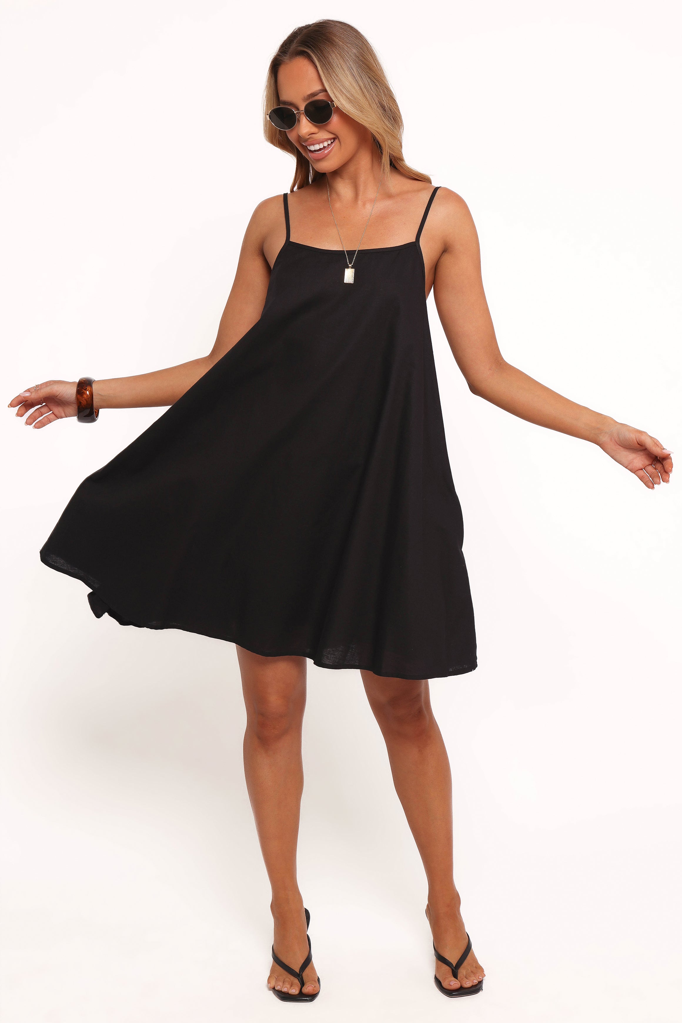 Cloella Mini Dress - Black | Petal & Pup USA Cloella Mini Dress - Black | Petal & Pup USA