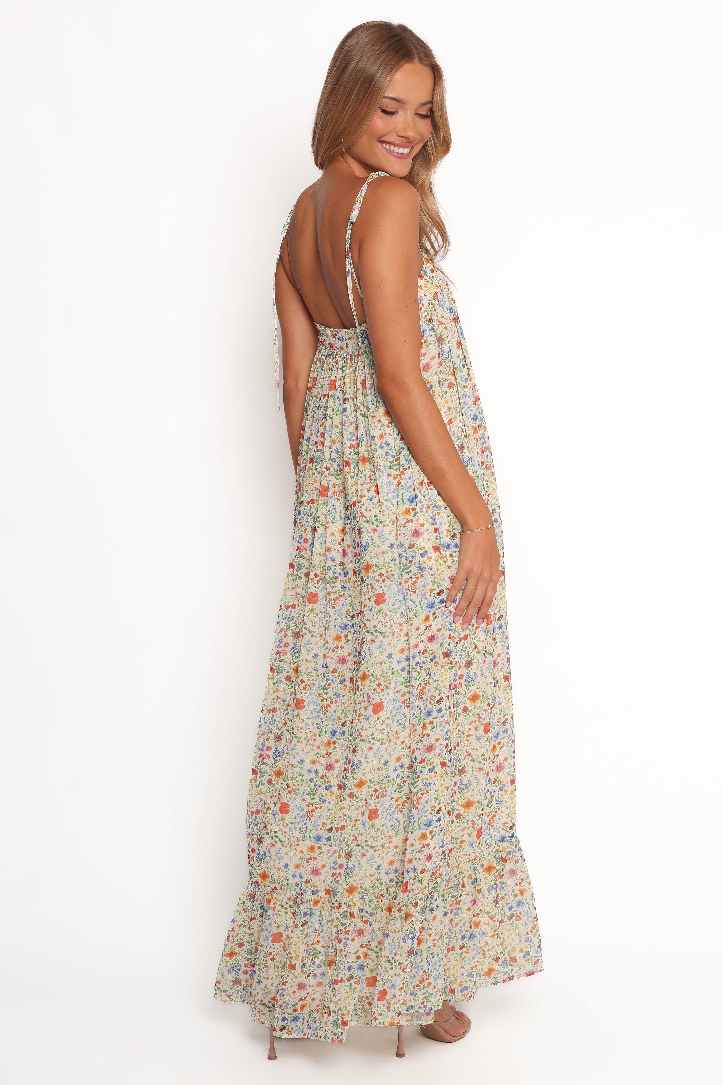 Petal and Pup USA DRESSES Colette Maxi Dress - Garden Floral