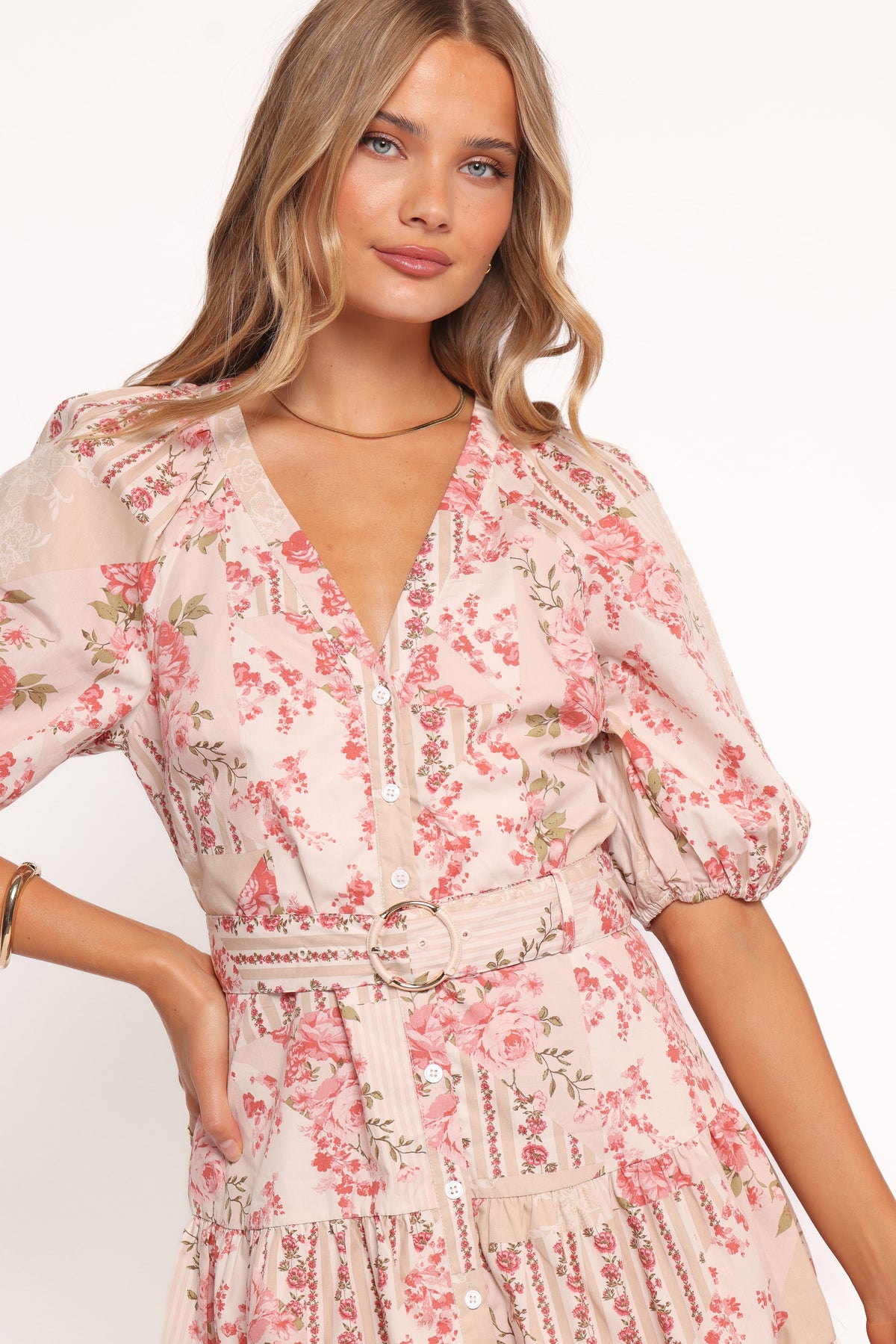Petal and Pup USA DRESSES Columba Mini Dress - Soft Camellia (Hold for Rack)