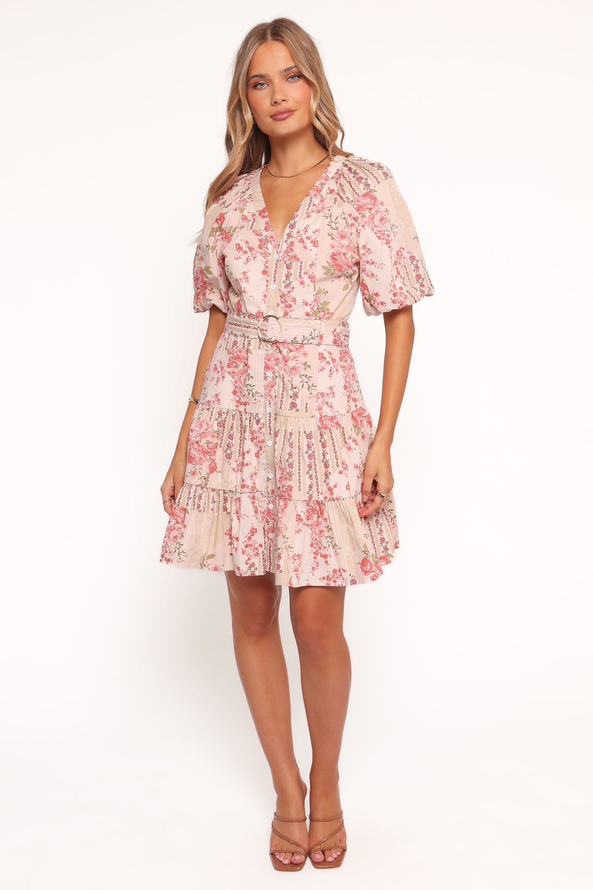 Petal and Pup USA DRESSES Columba Mini Dress - Soft Camellia (Hold for Rack)
