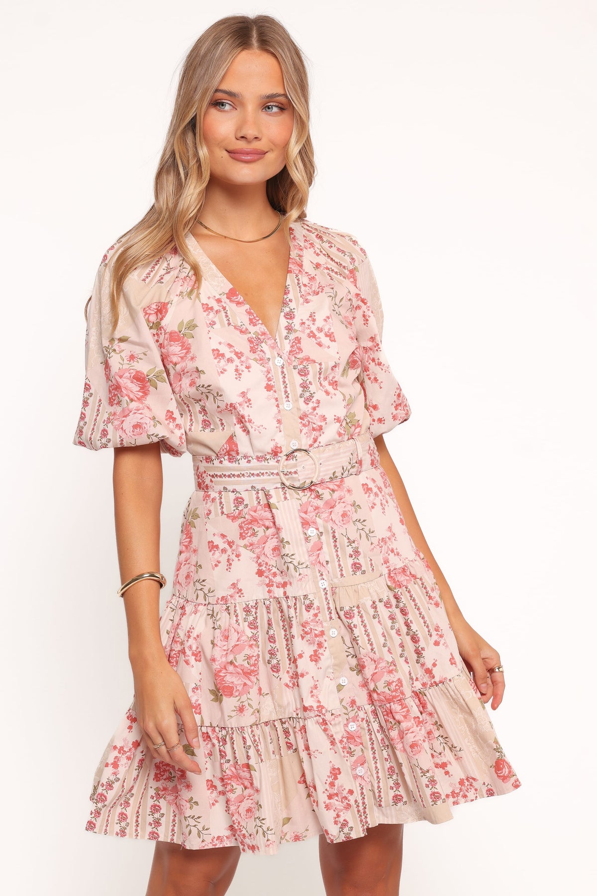 Petal and Pup USA DRESSES Columba Mini Dress - Soft Camellia (Hold for Rack)