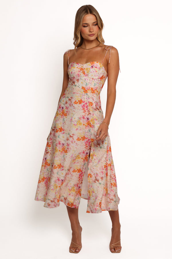 Petal and Pup USA DRESSES Cordelia Midi Dress - Floral