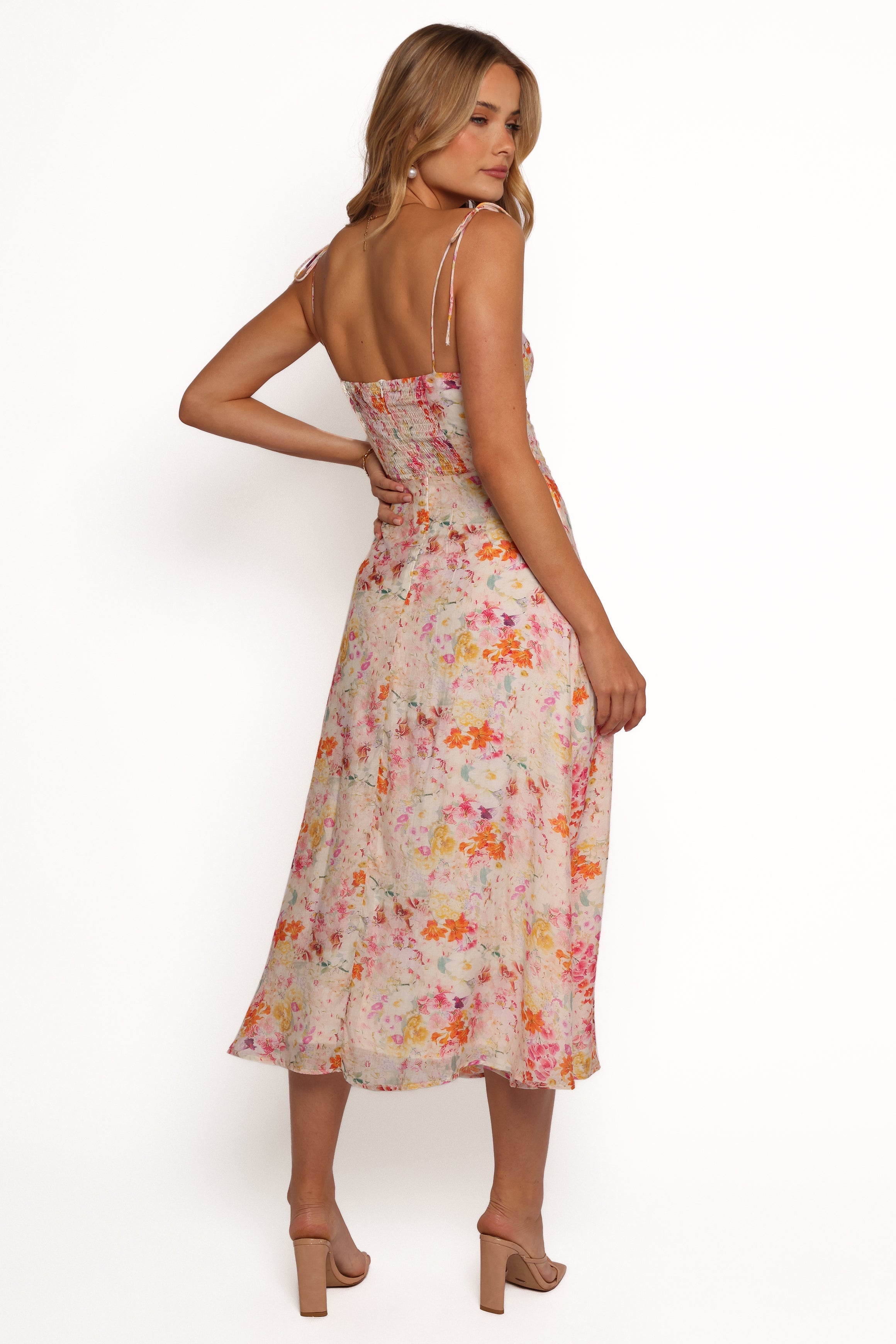 Petal and Pup USA DRESSES Cordelia Midi Dress - Floral