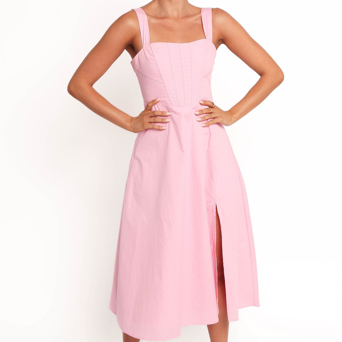 Petal and Pup Women's Cosima Midi Dress - Pink Petal and Pup Women's Cosima Midi Dress - Pink