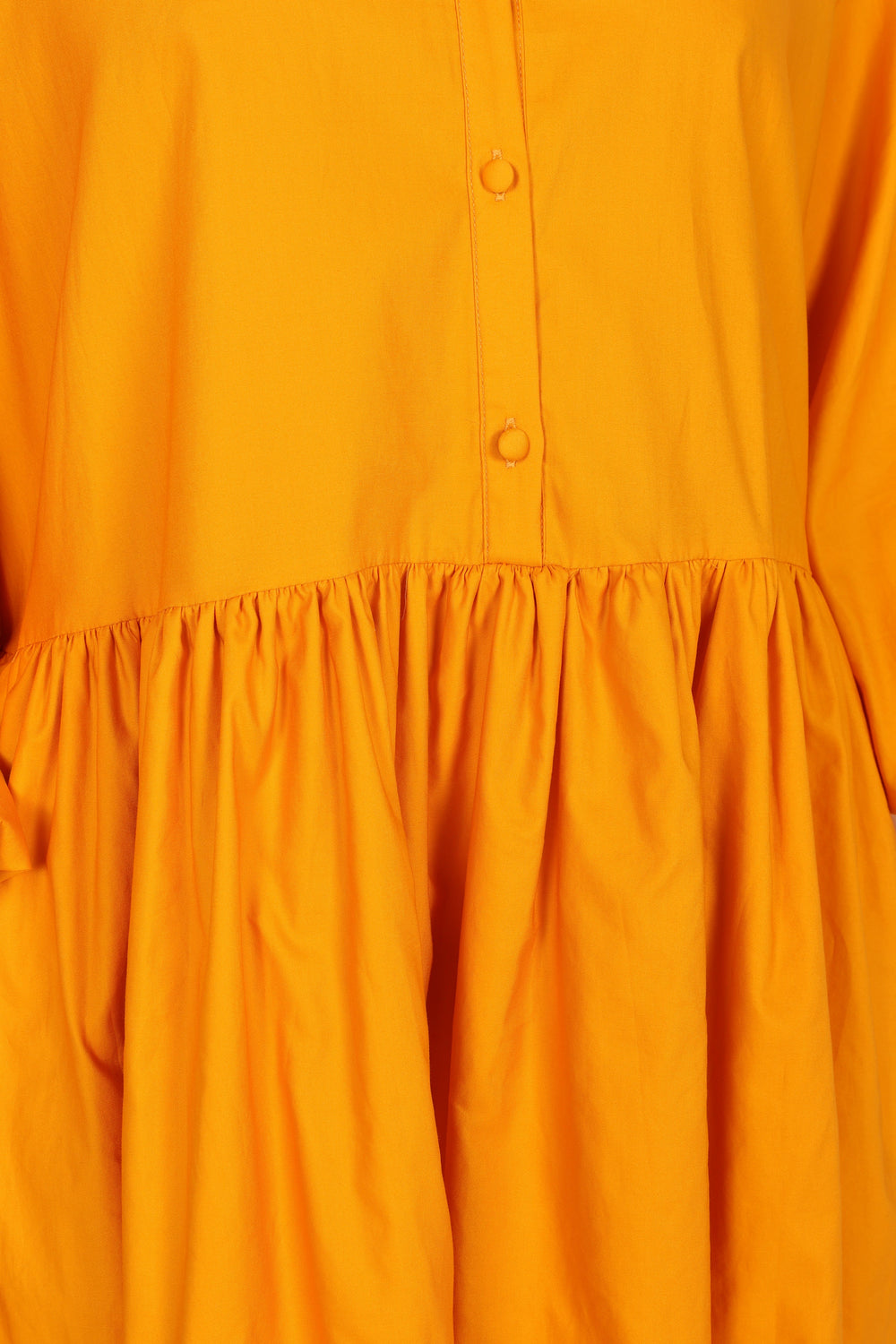 Daisy Long Sleeve Mini Dress - Mustard - Petal & Pup USA
