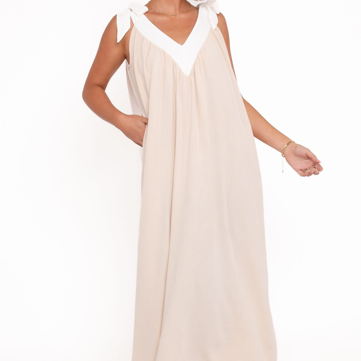 moon river oatmeal off the shoulder maxi dress NWT Moon River Oatmeal Knit Off The Shoulder Cowl Neck Maxi Dress XS MR9008
